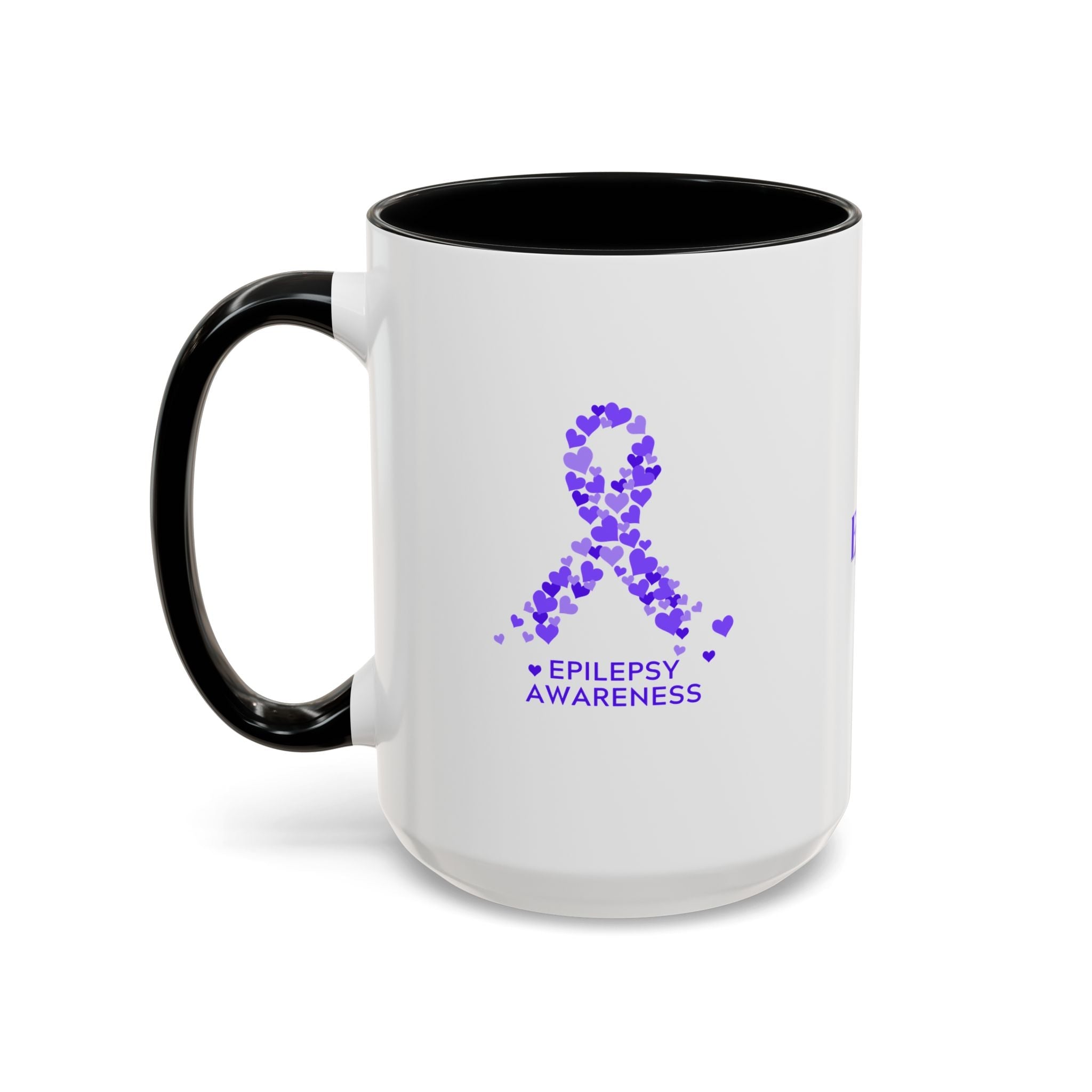 Epilepsy Awareness Accent Coffee Mug - Drinkware, Coffee Mugs - EpiAl's Shop