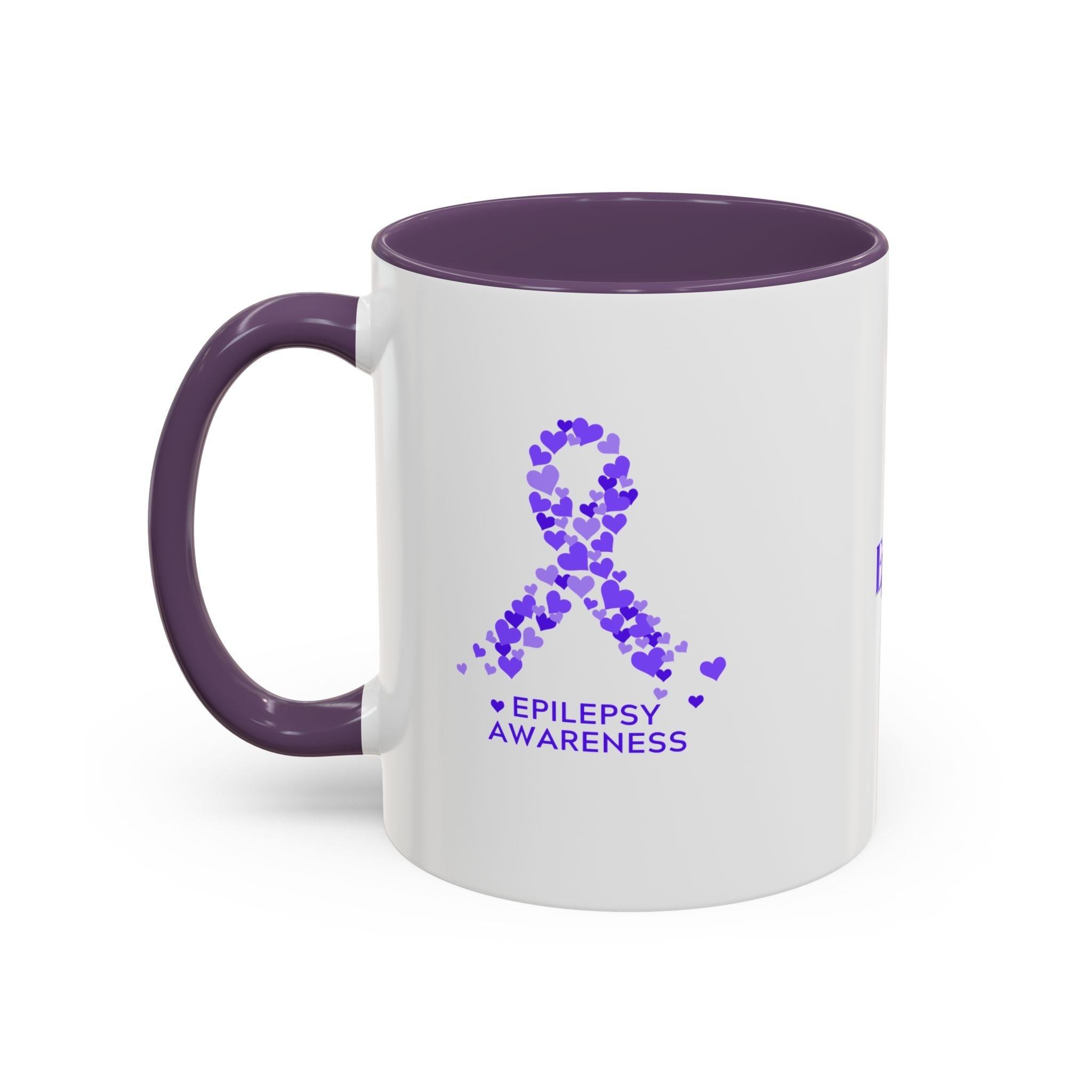 Epilepsy Awareness Accent Coffee Mug - Drinkware, Coffee Mugs - EpiAl's Shop