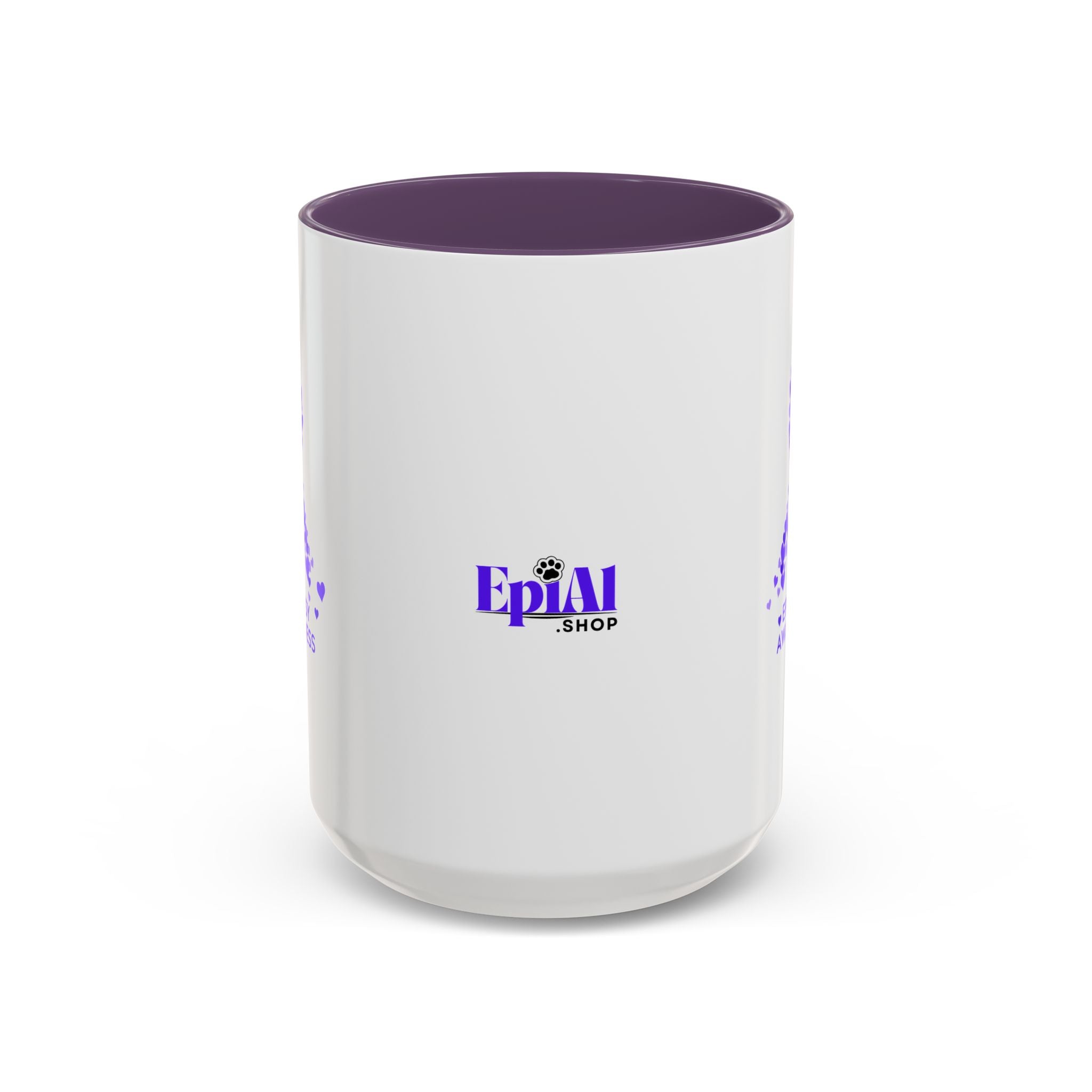 Epilepsy Awareness Accent Coffee Mug - Drinkware, Coffee Mugs - EpiAl's Shop