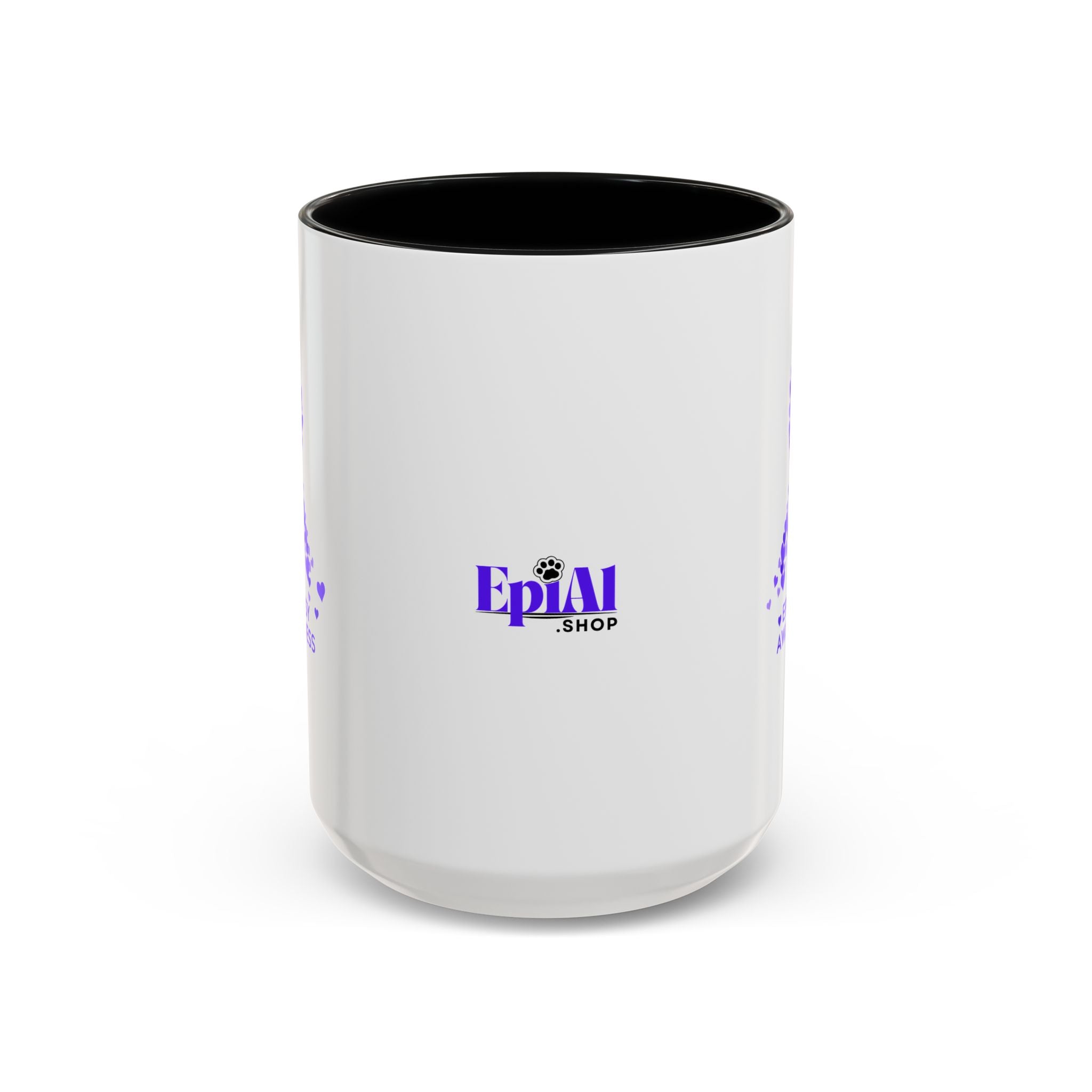 Epilepsy Awareness Accent Coffee Mug - Drinkware, Coffee Mugs - EpiAl's Shop