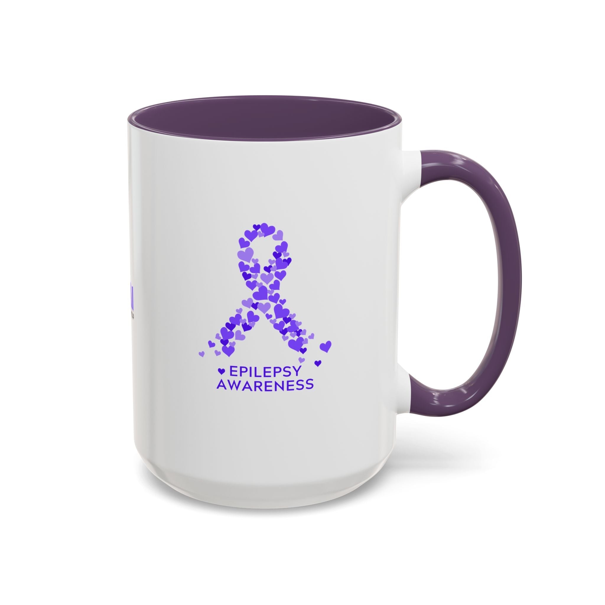Epilepsy Awareness Accent Coffee Mug - Drinkware, Coffee Mugs - EpiAl's Shop
