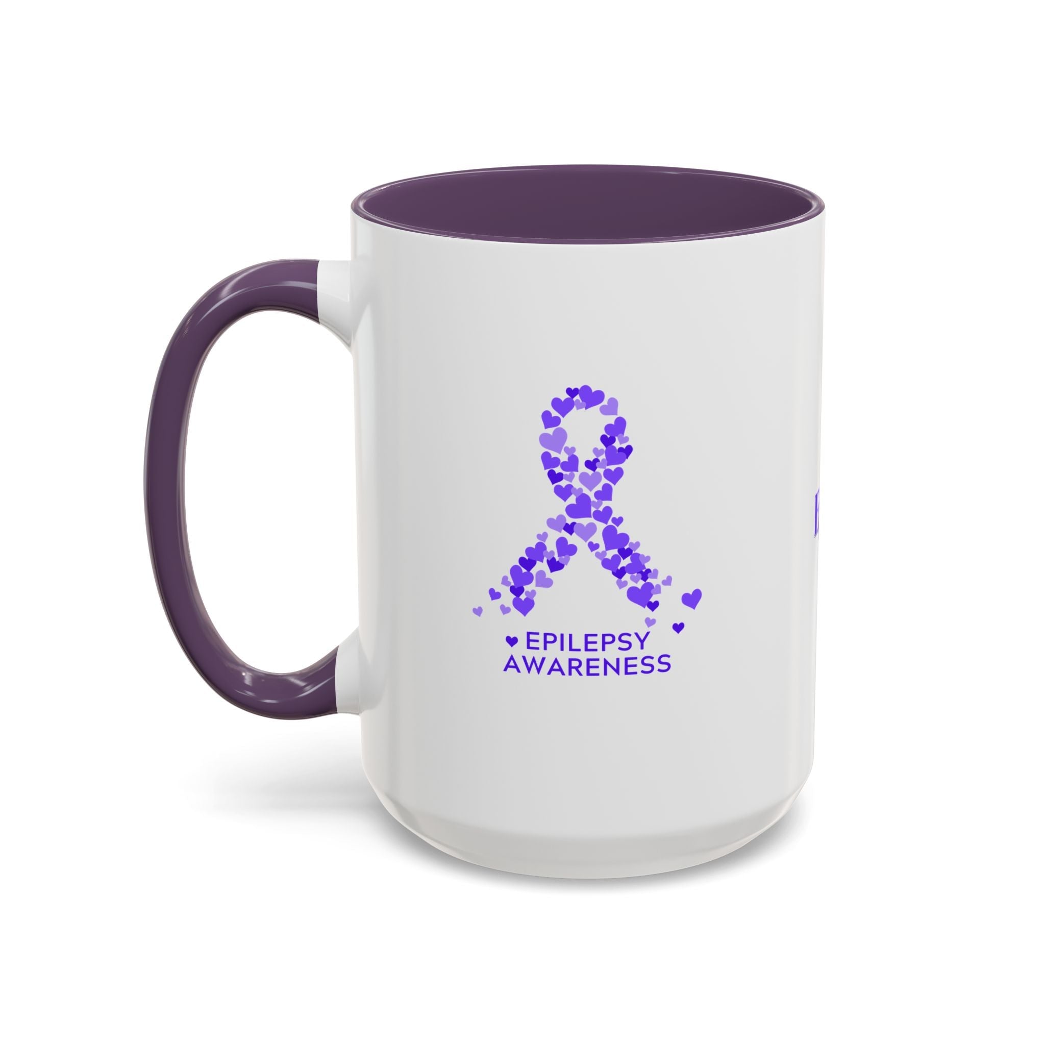 Epilepsy Awareness Accent Coffee Mug - Drinkware, Coffee Mugs - EpiAl's Shop