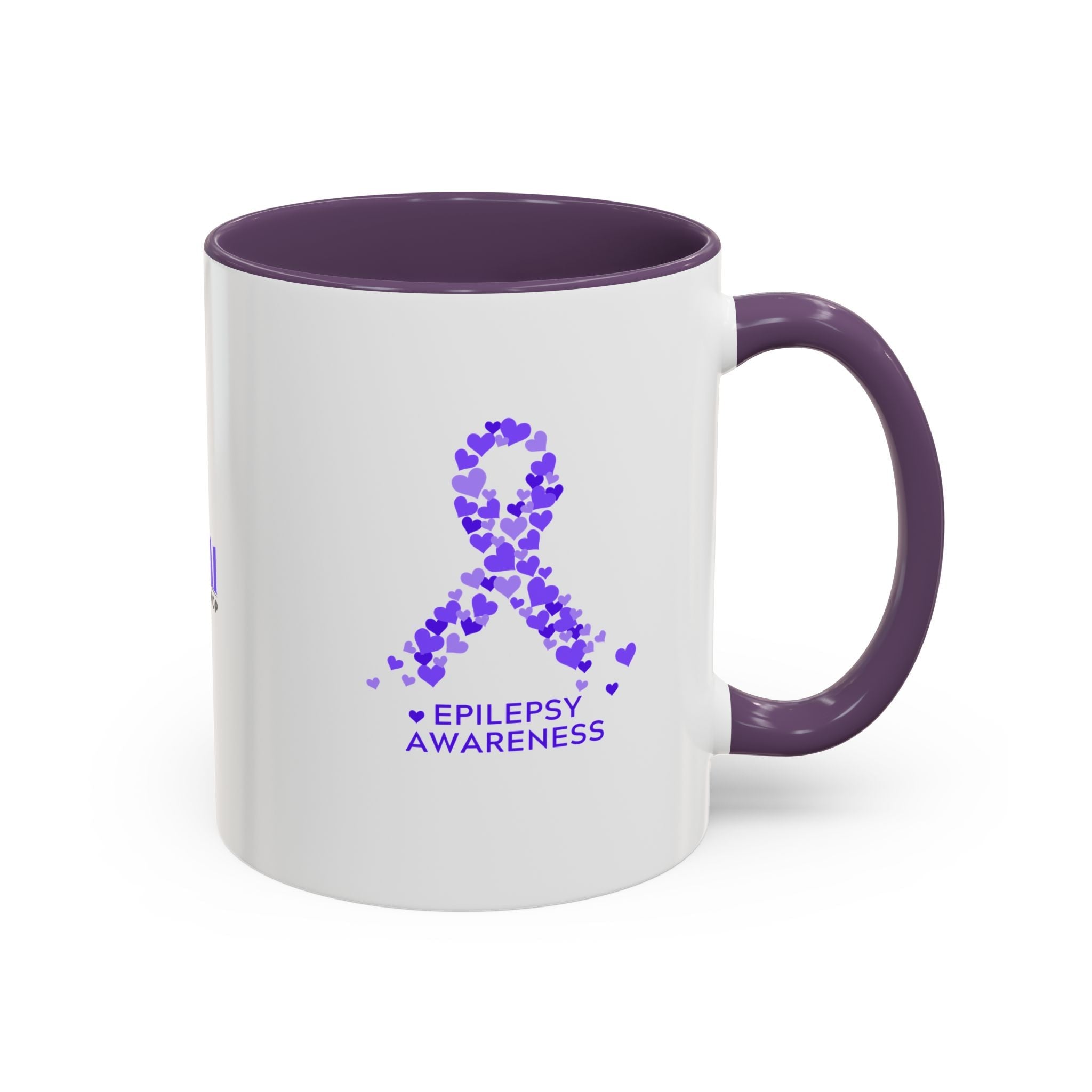 Epilepsy Awareness Accent Coffee Mug - Drinkware, Coffee Mugs - EpiAl's Shop