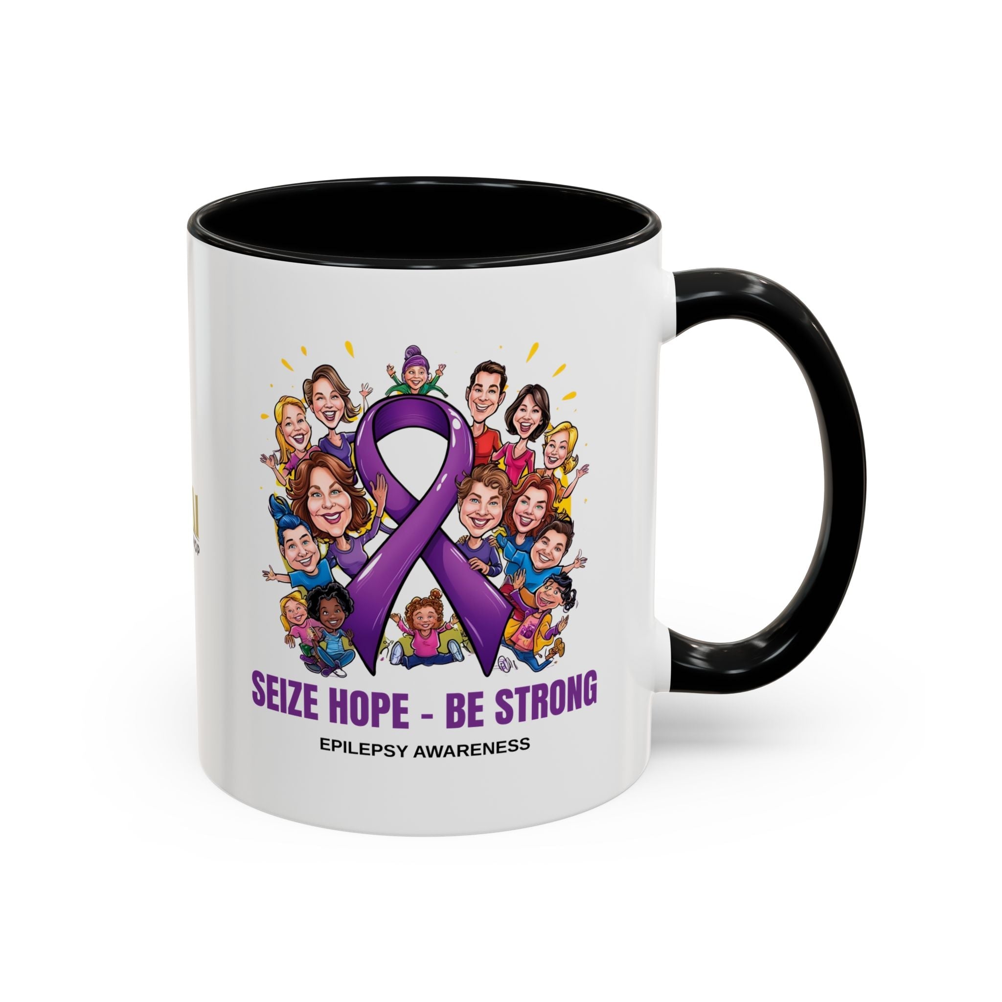 Epilepsy Awareness Coffee Mug - Seize Hope Be Strong - Drinkware, Coffee Mugs - EpiAl's Shop