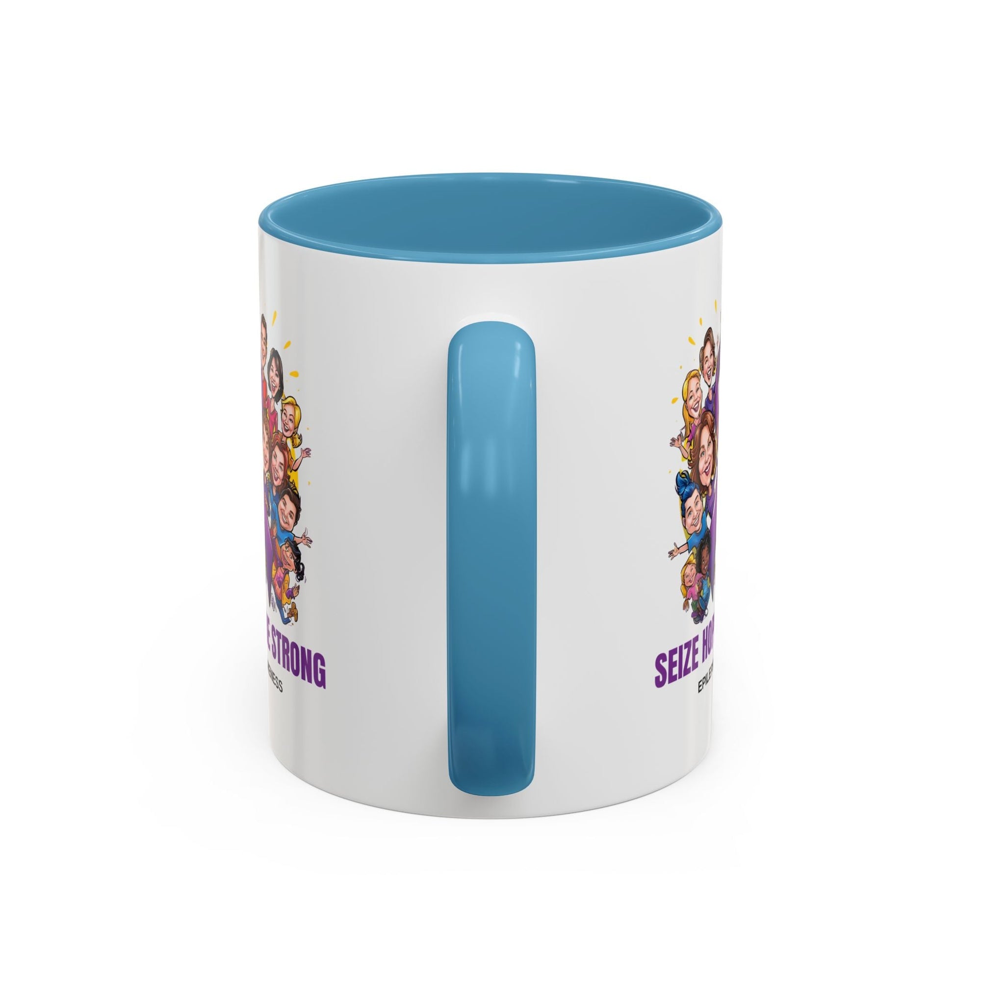 Epilepsy Awareness Coffee Mug - Seize Hope Be Strong - Drinkware, Coffee Mugs - EpiAl's Shop