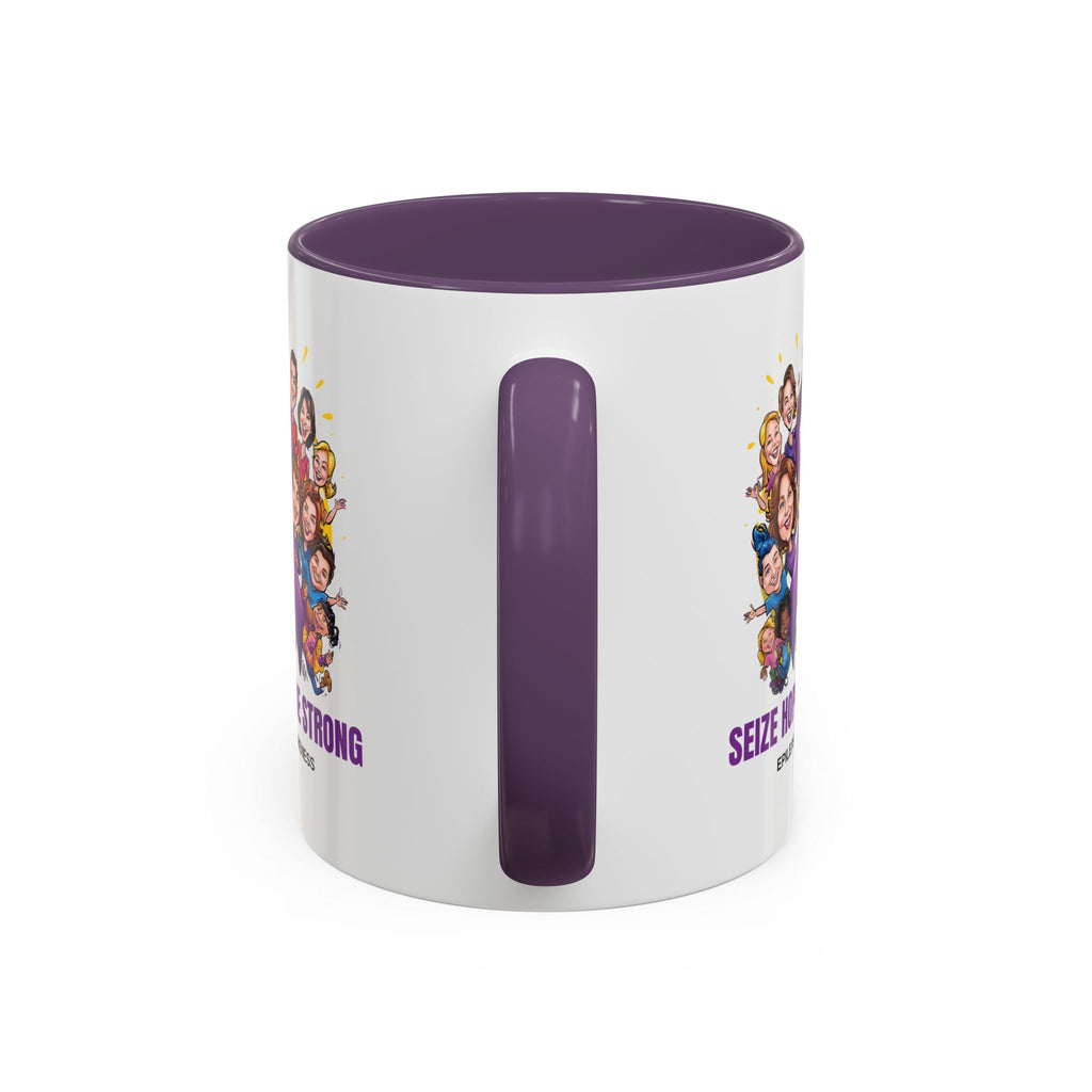Epilepsy Awareness Coffee Mug - Seize Hope Be Strong - Drinkware, Coffee Mugs - EpiAl's Shop