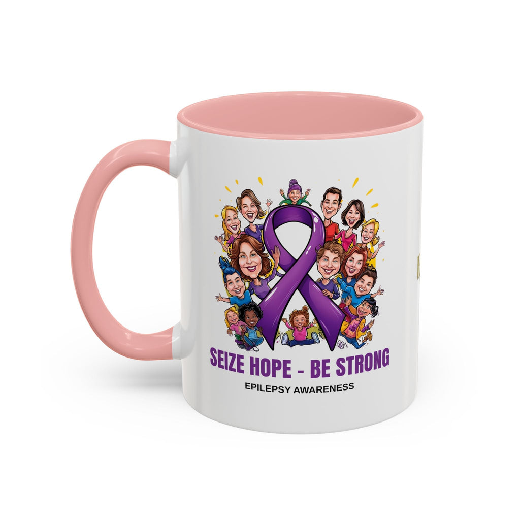 Epilepsy Awareness Coffee Mug - Seize Hope Be Strong - Drinkware, Coffee Mugs - EpiAl's Shop