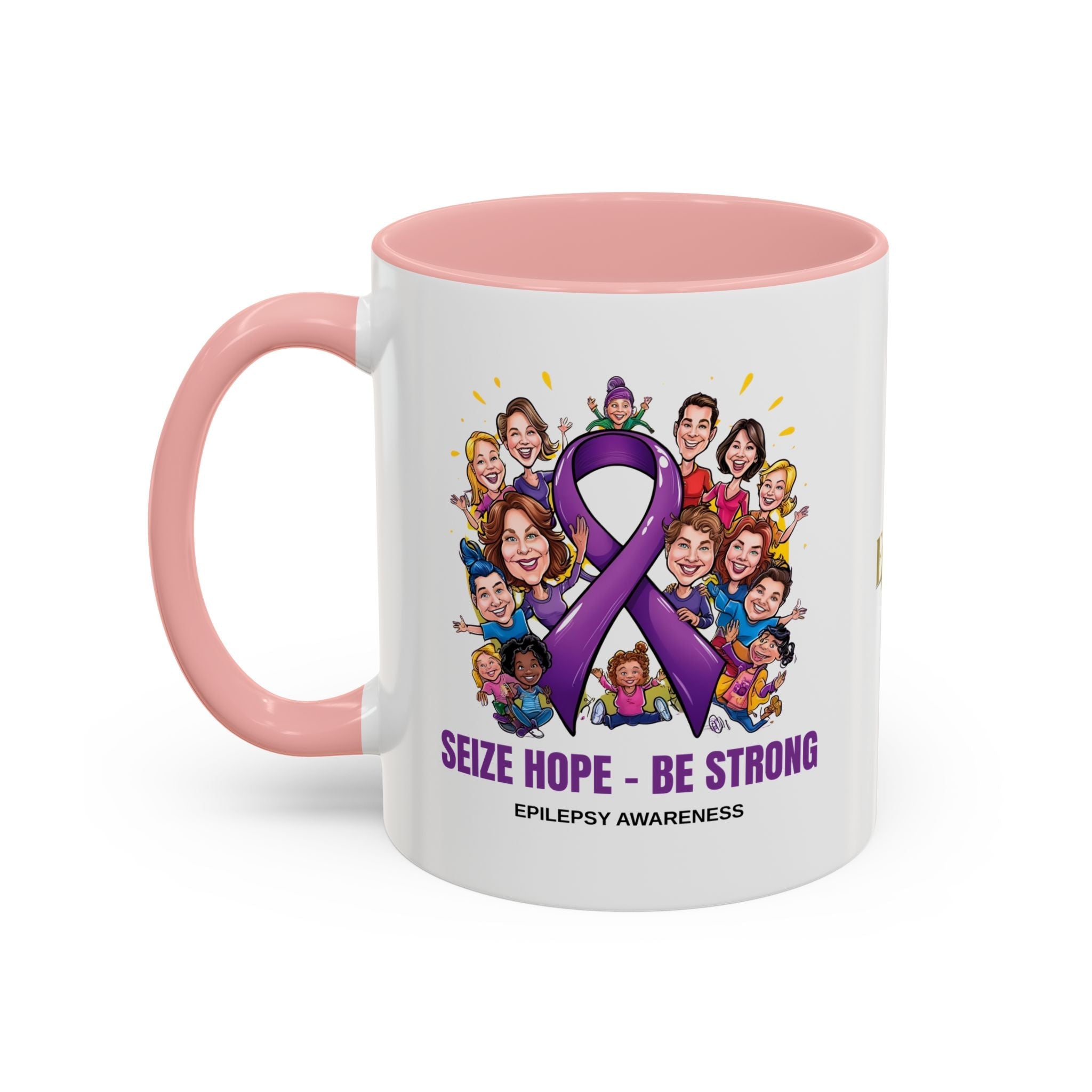 Epilepsy Awareness Coffee Mug - Seize Hope Be Strong - Drinkware, Coffee Mugs - EpiAl's Shop