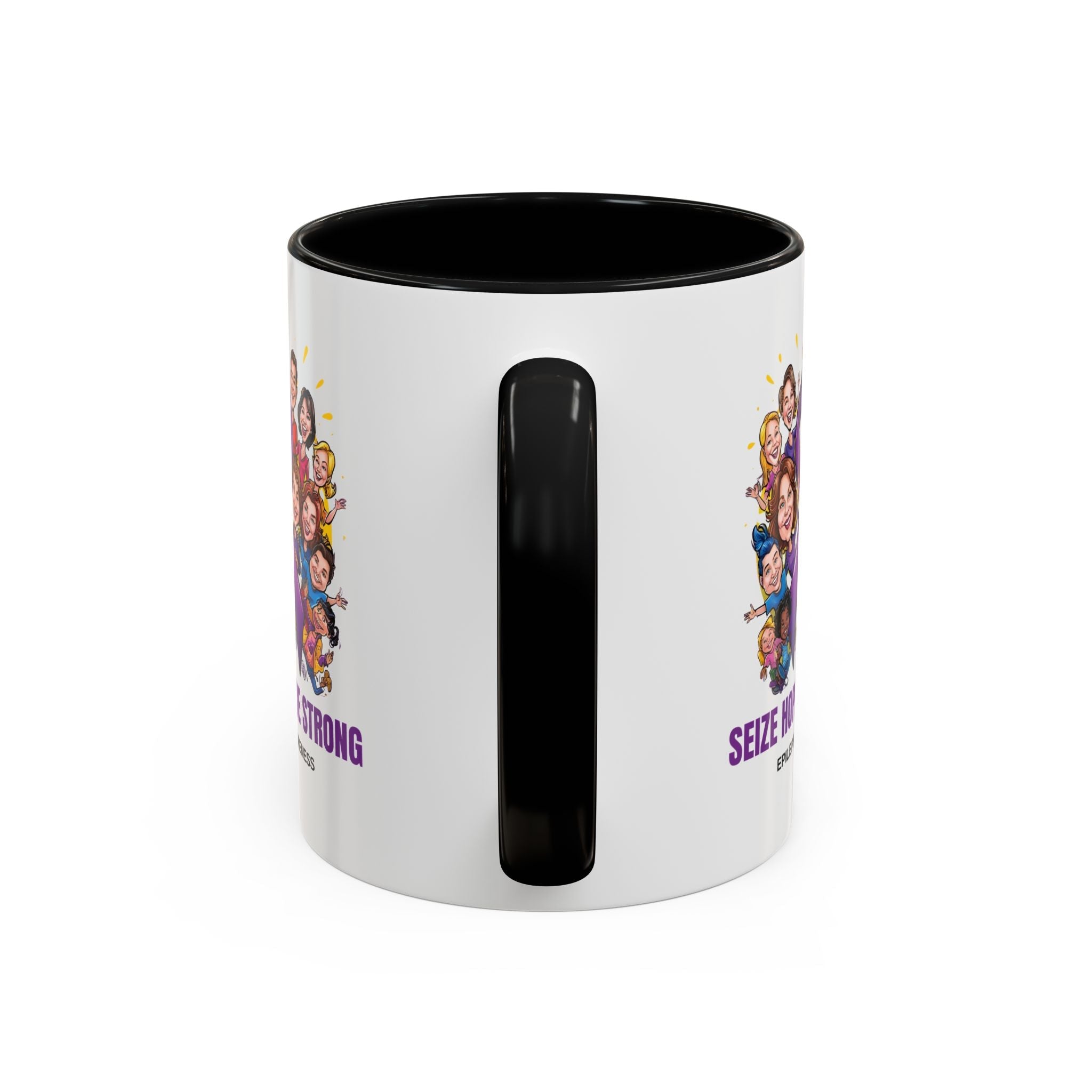 Epilepsy Awareness Coffee Mug - Seize Hope Be Strong - Drinkware, Coffee Mugs - EpiAl's Shop