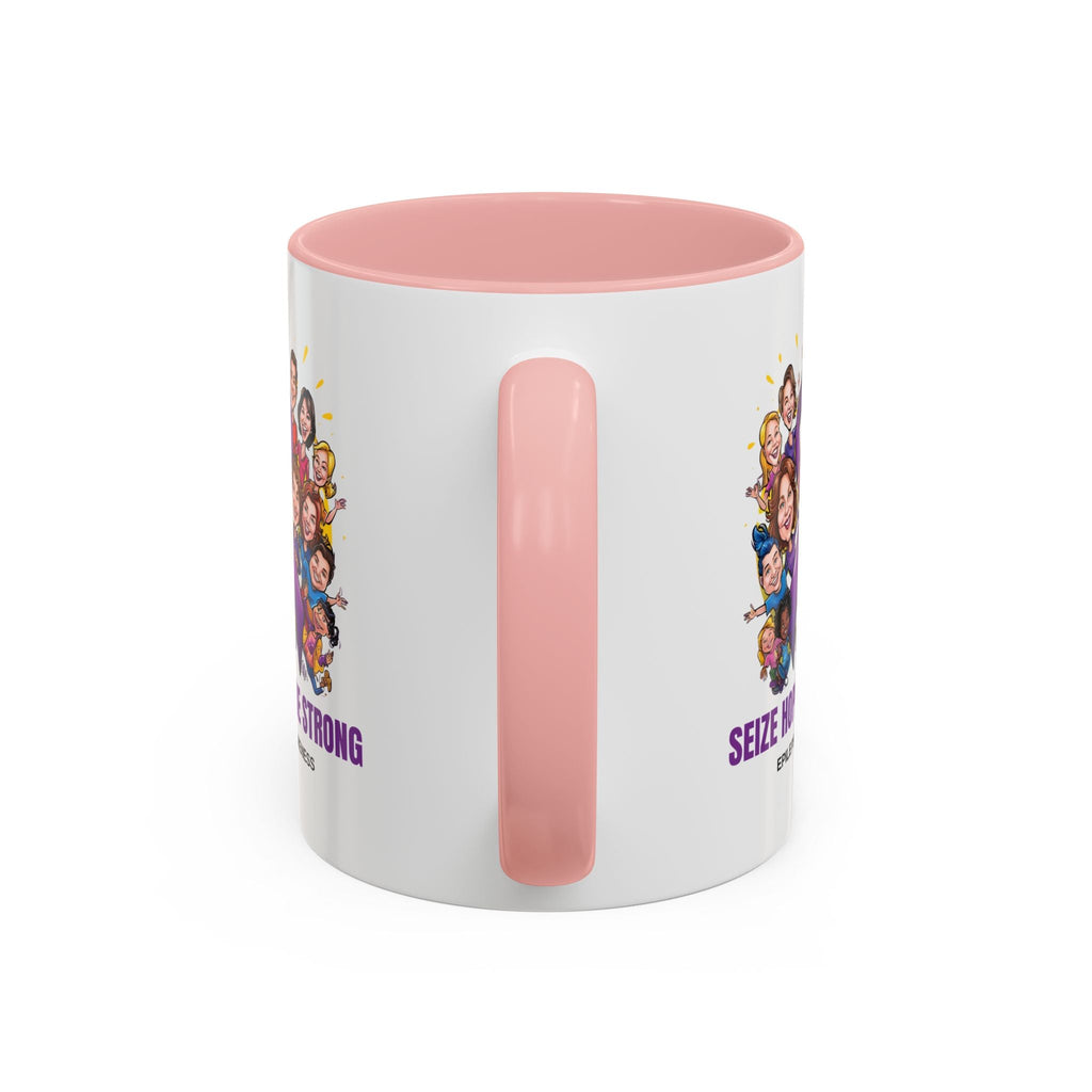 Epilepsy Awareness Coffee Mug - Seize Hope Be Strong - Drinkware, Coffee Mugs - EpiAl's Shop