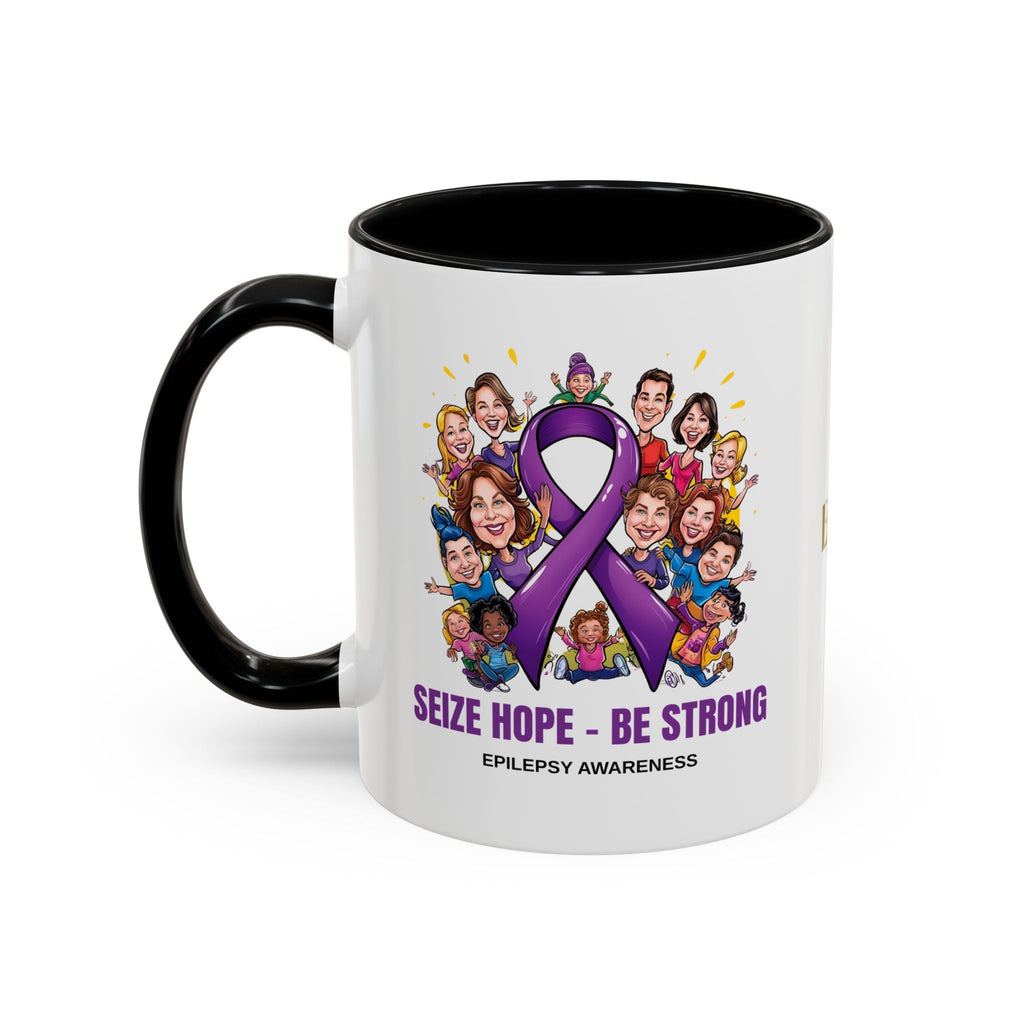 Epilepsy Awareness Coffee Mug - Seize Hope Be Strong - Drinkware, Coffee Mugs - EpiAl's Shop