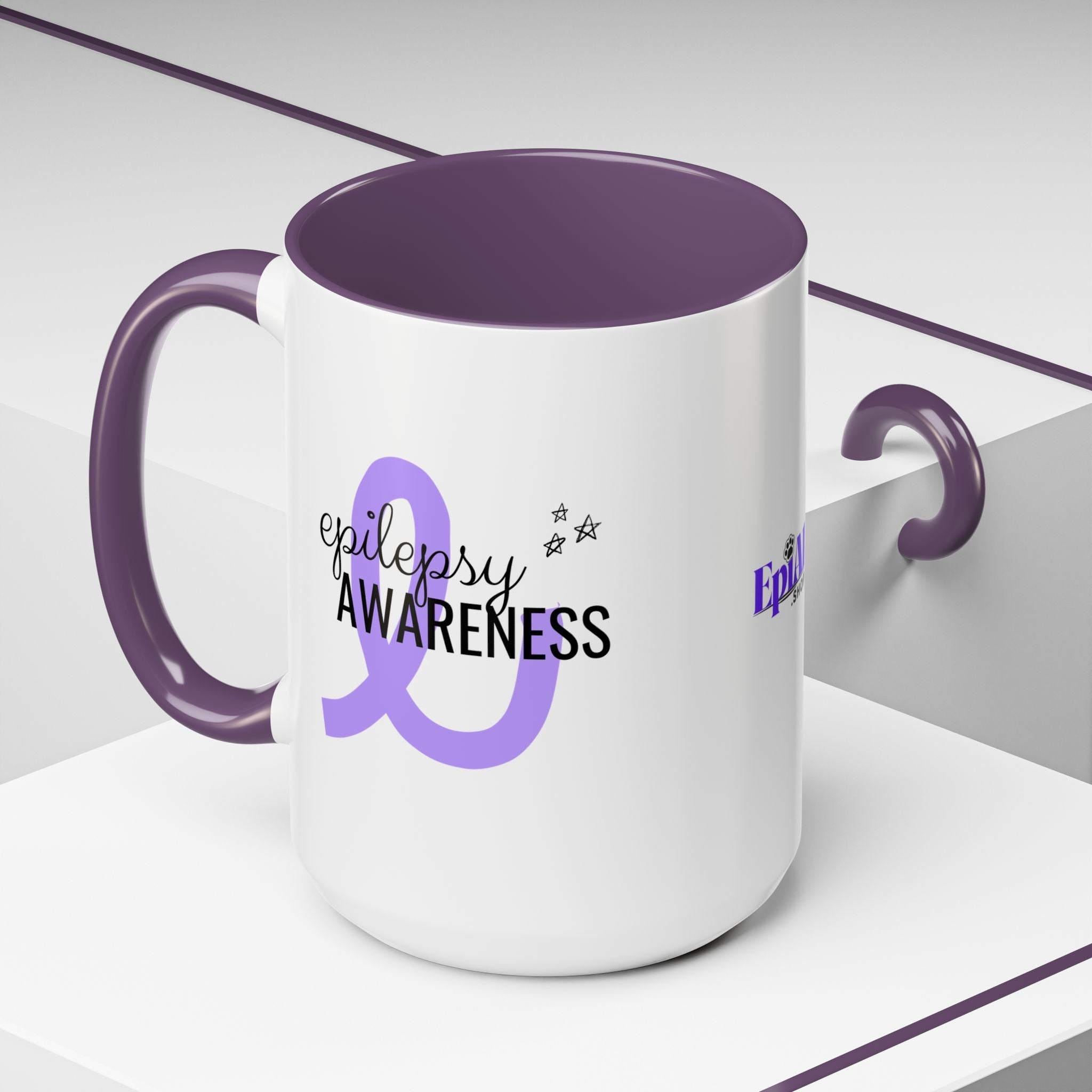 Epilepsy Awareness Coffee Mug | Stylish 11oz & 15oz Mugs for Support - Drinkware, Coffee Mugs - EpiAl's Shop