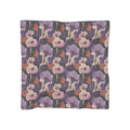 Epilepsy Awareness Floral Scarf | Purple Ribbon Square Scarf - Clothing, Women, Scarves - EpiAl's Shop