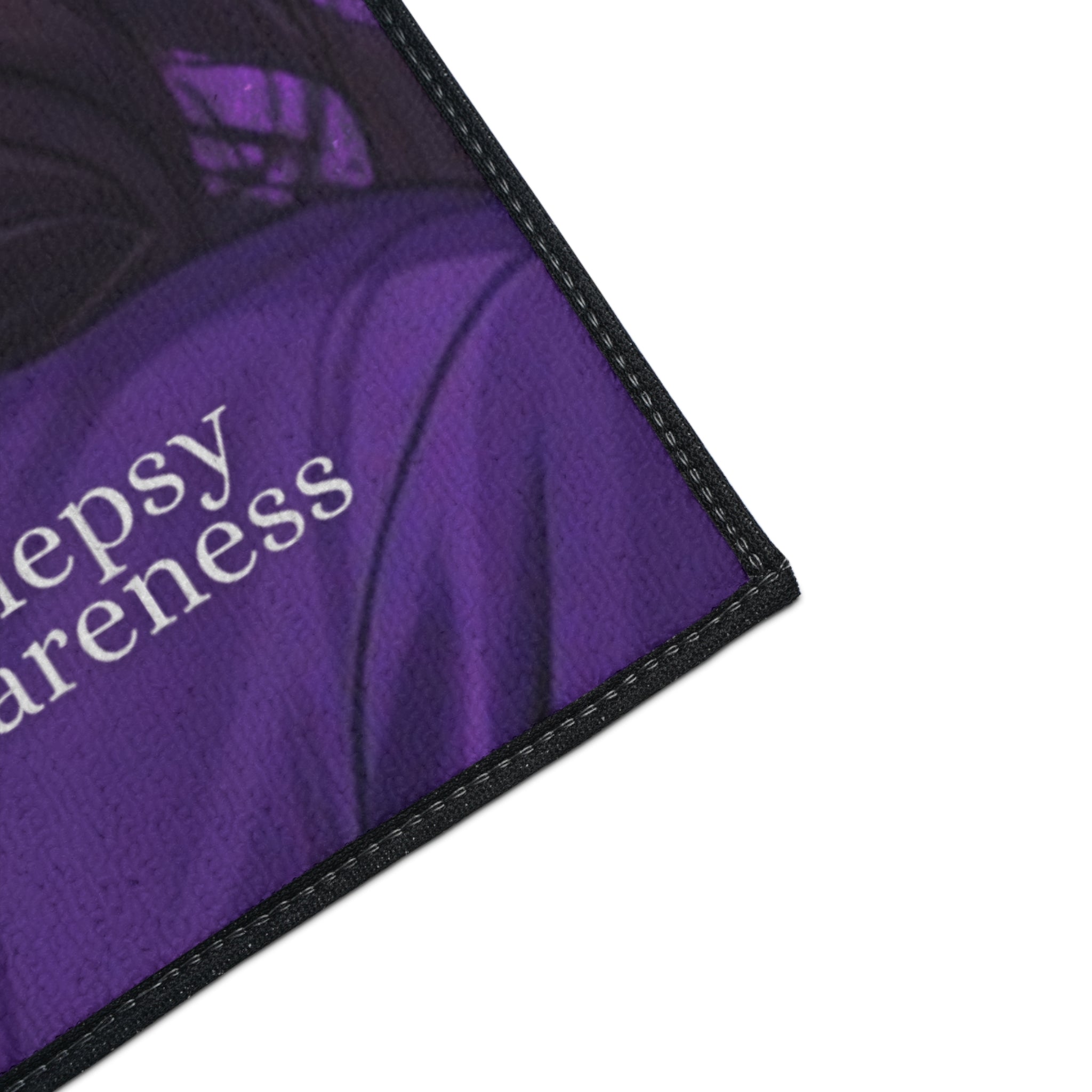Epilepsy Awareness Heavy Duty Floor Mat, Shake It Off Design - Decor, Home, Rugs & Doormats - EpiAl's Shop