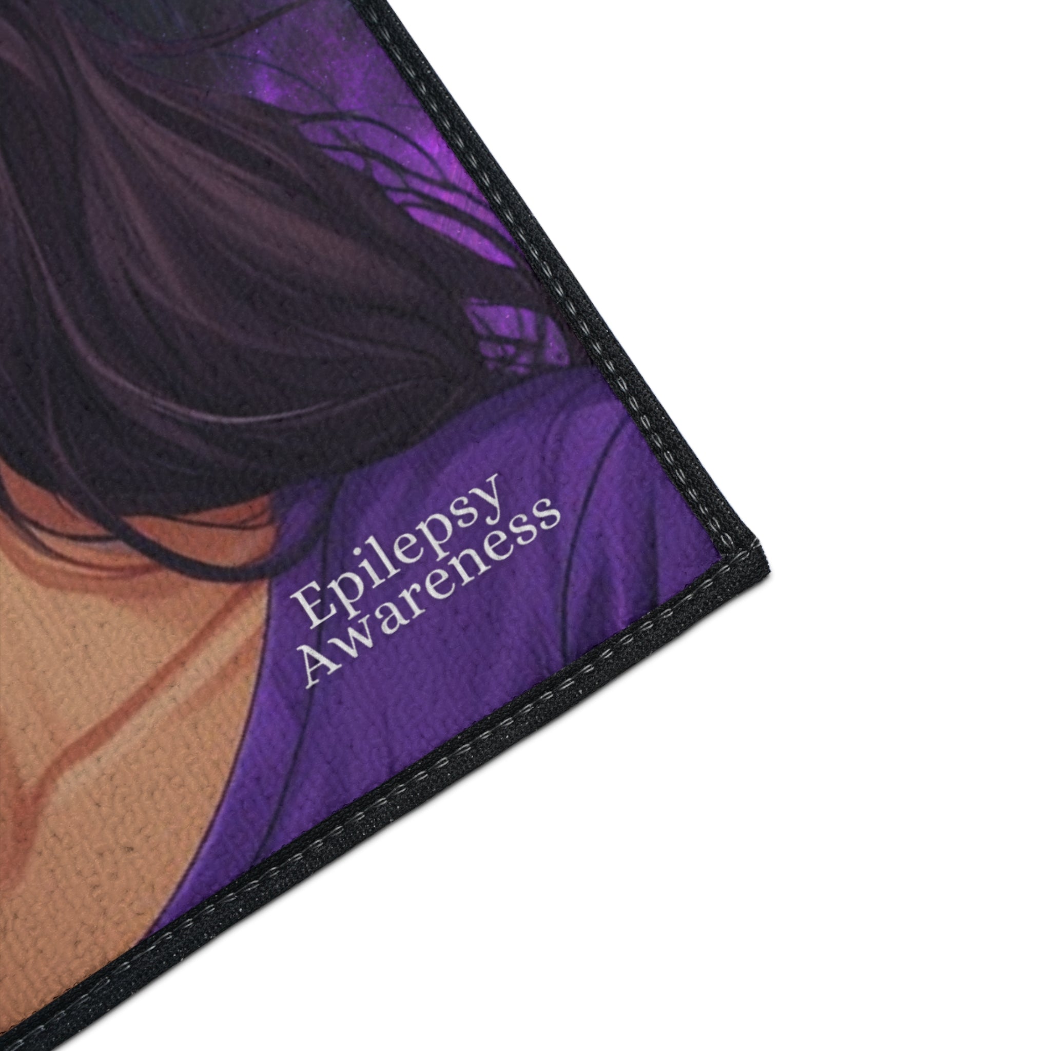 Epilepsy Awareness Heavy Duty Floor Mat, Shake It Off Design - Decor, Home, Rugs & Doormats - EpiAl's Shop