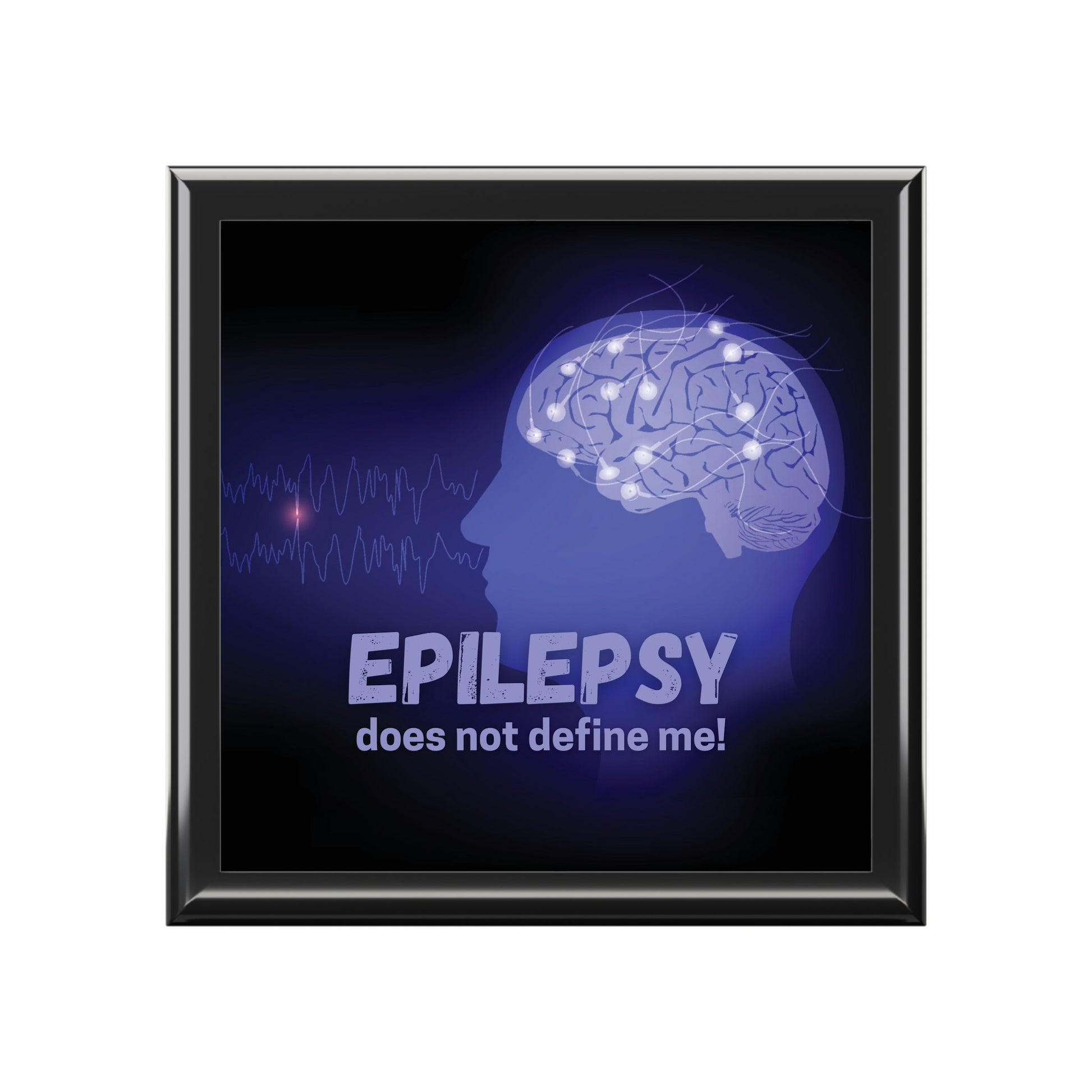 Epilepsy Awareness Jewelry Box - Home Decor - Epileptic Al’s Shop