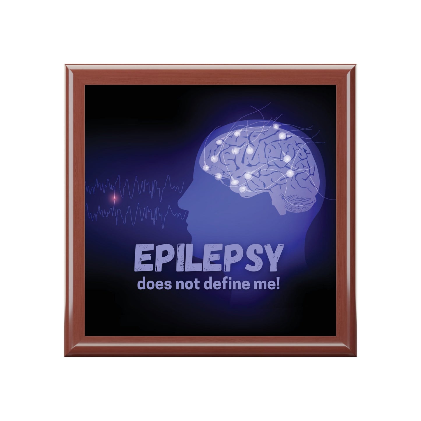 Epilepsy Awareness Jewelry Box - Home Decor - Epileptic Al’s Shop