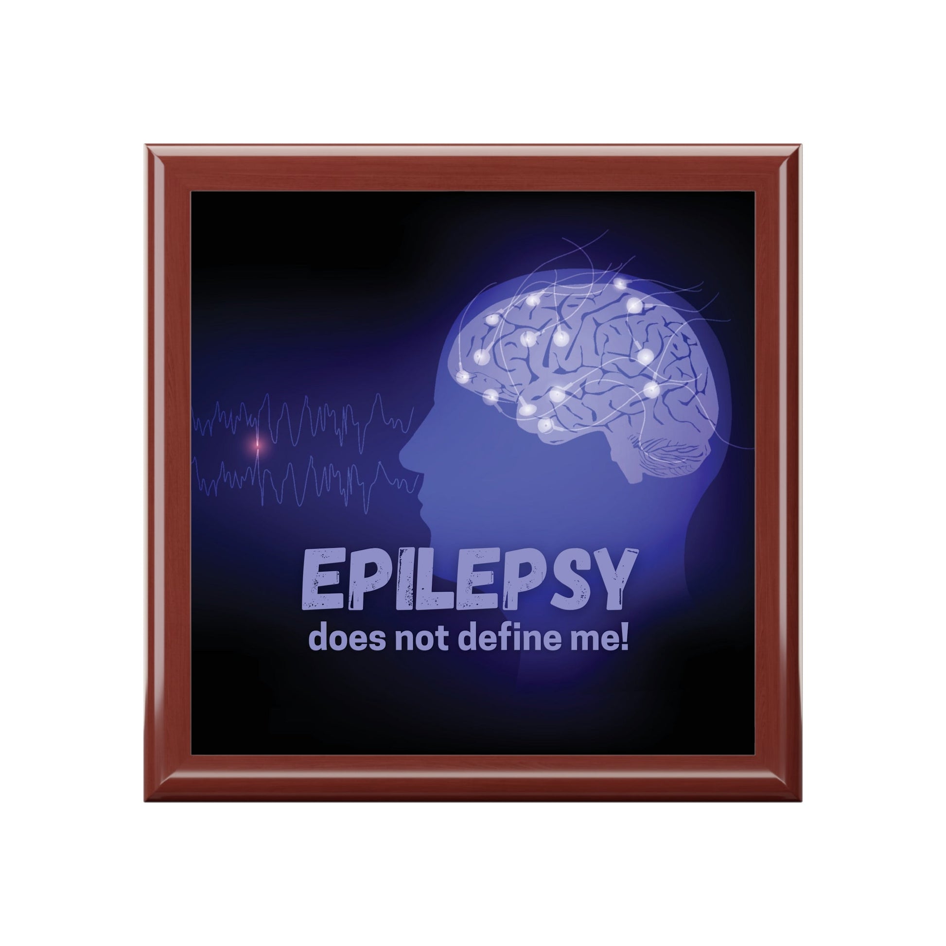 Epilepsy Awareness Jewelry Box - Home Decor - Epileptic Al’s Shop