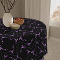 Epilepsy Awareness Morse-Code “HOPE” Tablecloth – Purple Ribbon Pattern - Decor, Home, Tablecloths & Runners - EpiAl's Shop