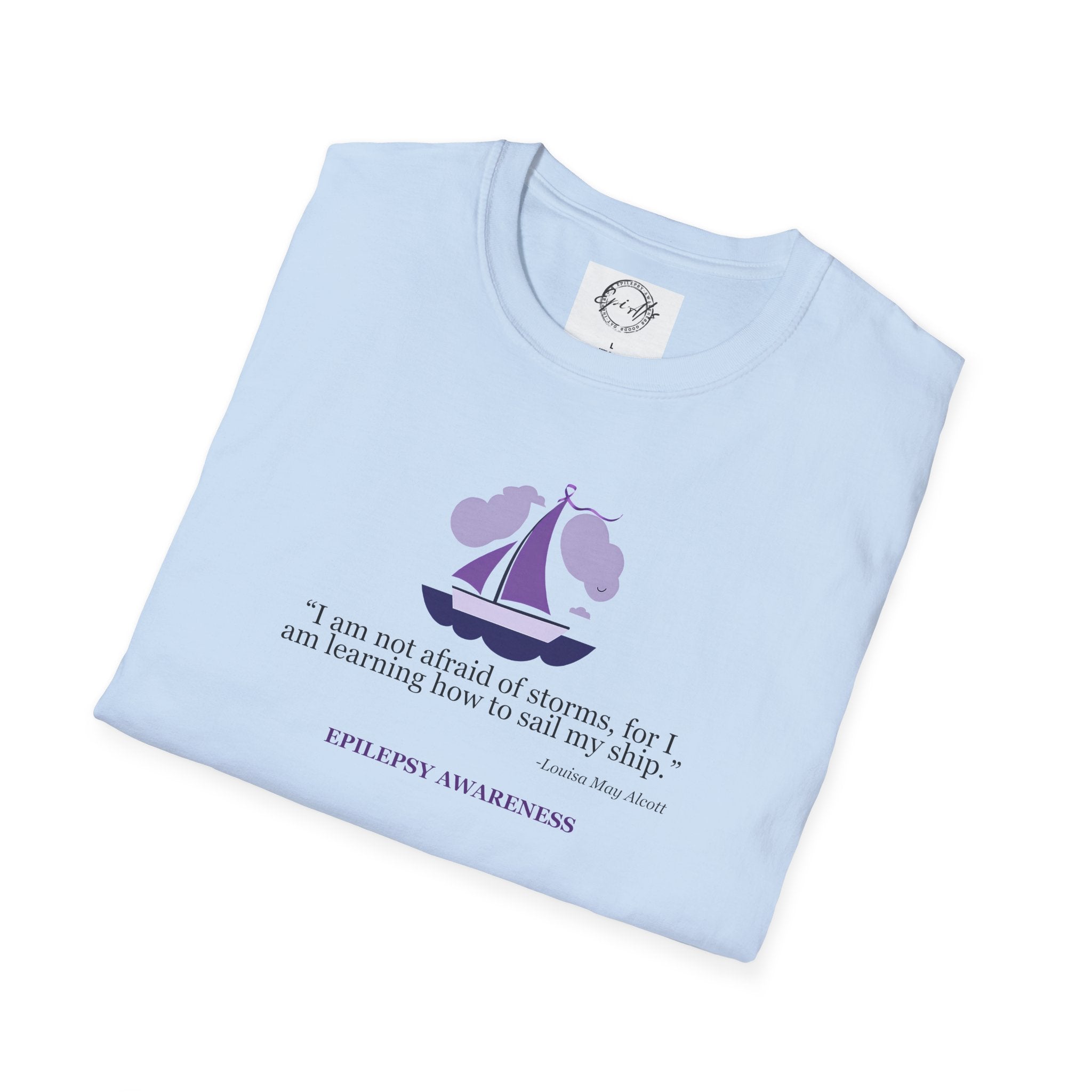 Epilepsy Awareness Quote T-Shirt - Unisex Softstyle Tee - Clothing, T-shirts - EpiAl's Shop