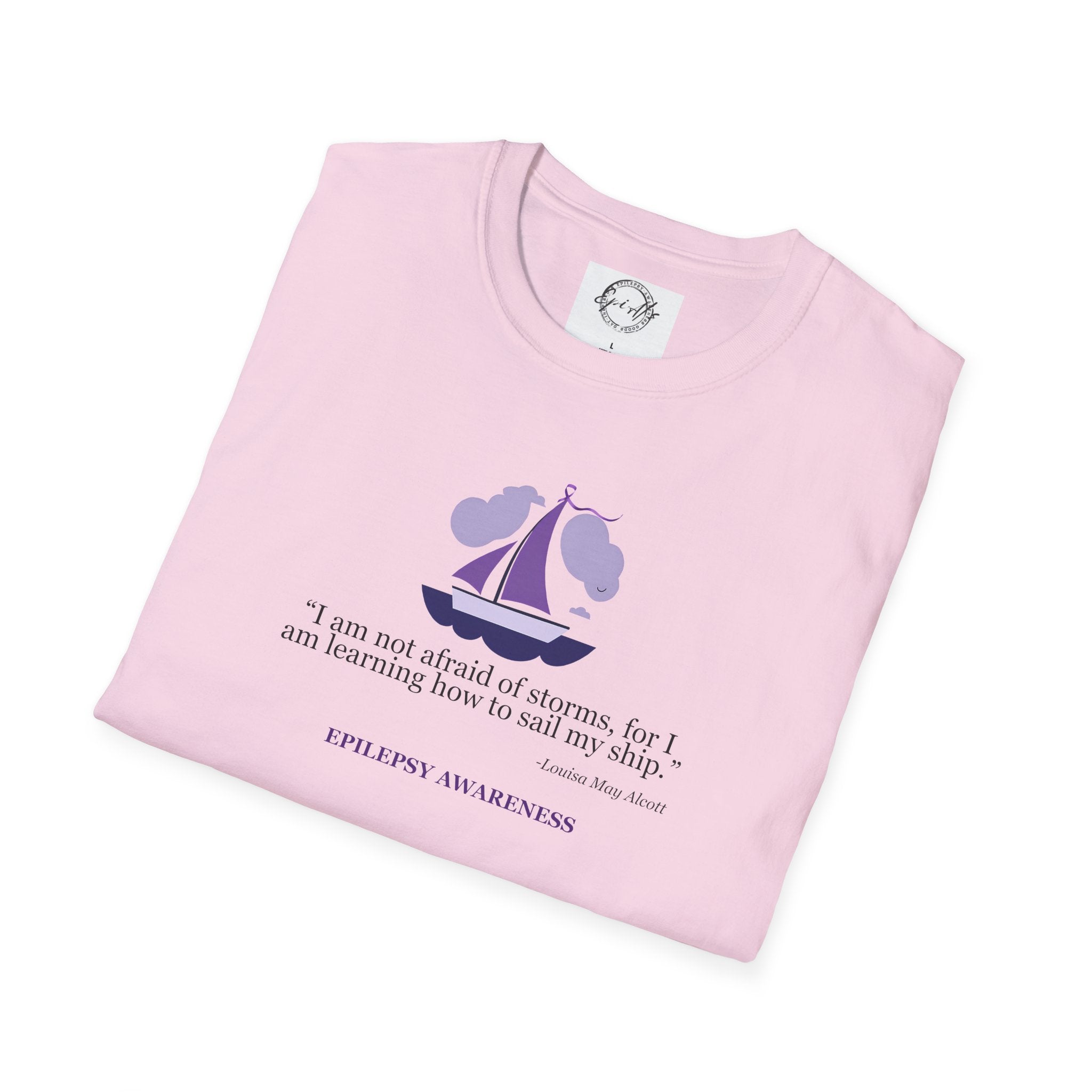 Epilepsy Awareness Quote T-Shirt - Unisex Softstyle Tee - Clothing, T-shirts - EpiAl's Shop