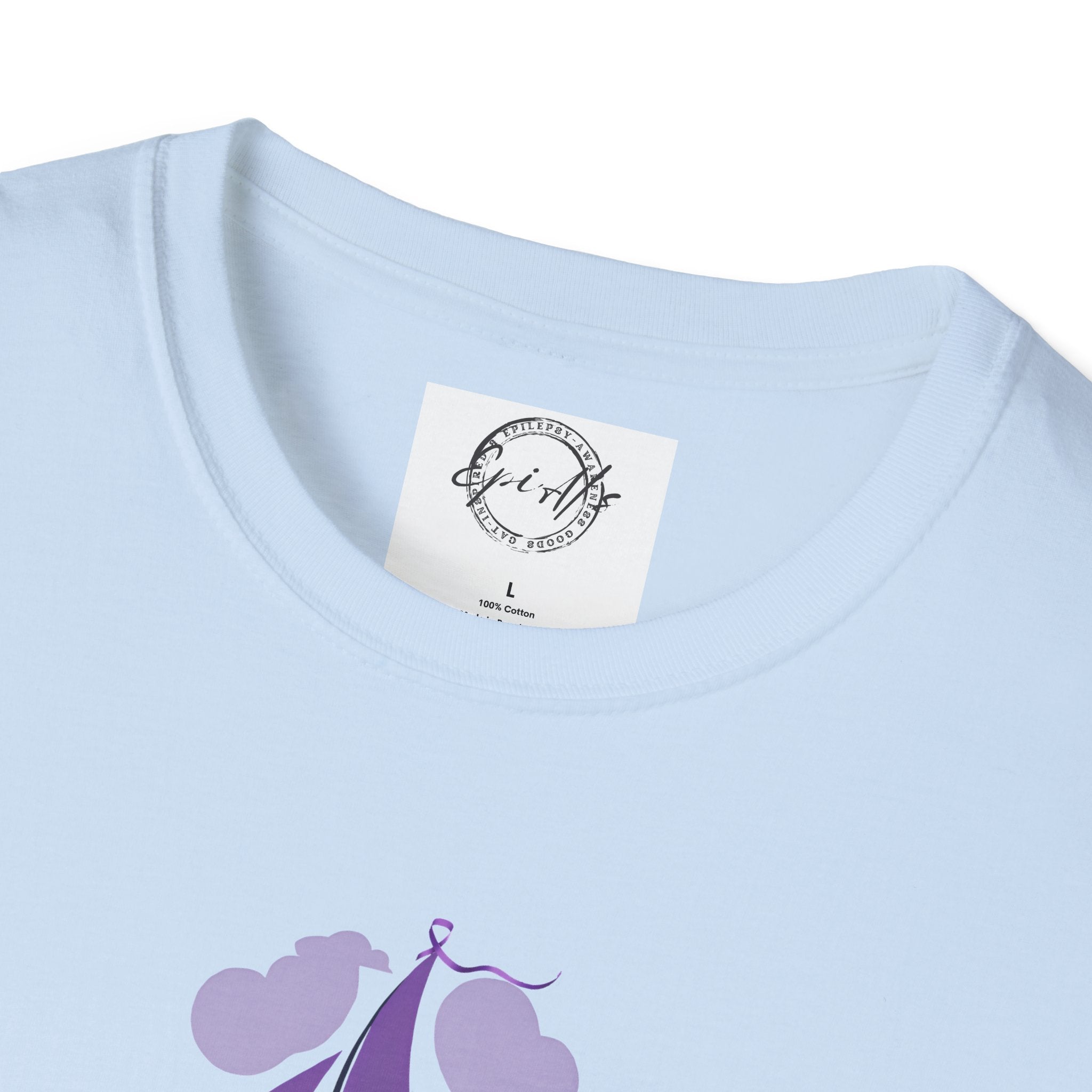 Epilepsy Awareness Quote T-Shirt - Unisex Softstyle Tee - Clothing, T-shirts - EpiAl's Shop