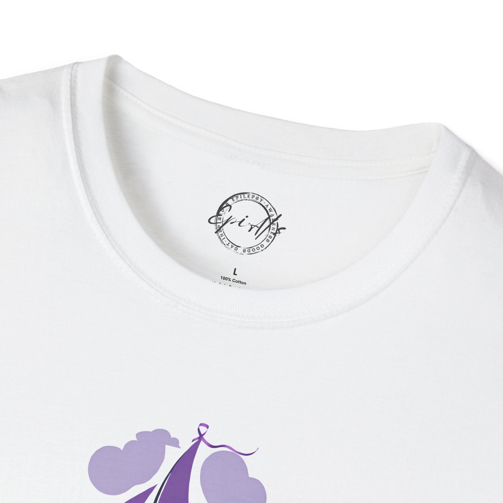 Epilepsy Awareness Quote T-Shirt - Unisex Softstyle Tee - Clothing, T-shirts - EpiAl's Shop