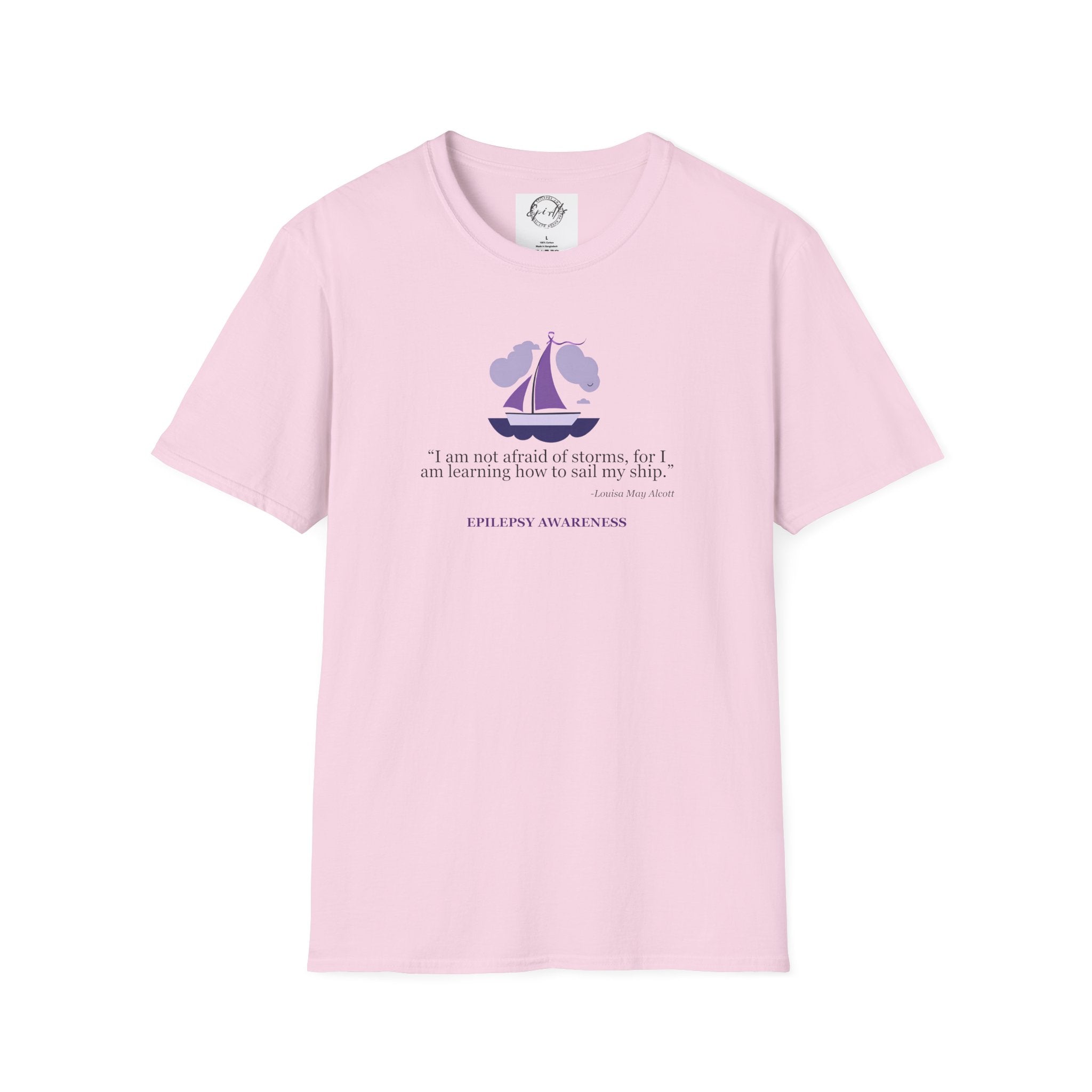 Epilepsy Awareness Quote T-Shirt - Unisex Softstyle Tee - Clothing, T-shirts - EpiAl's Shop