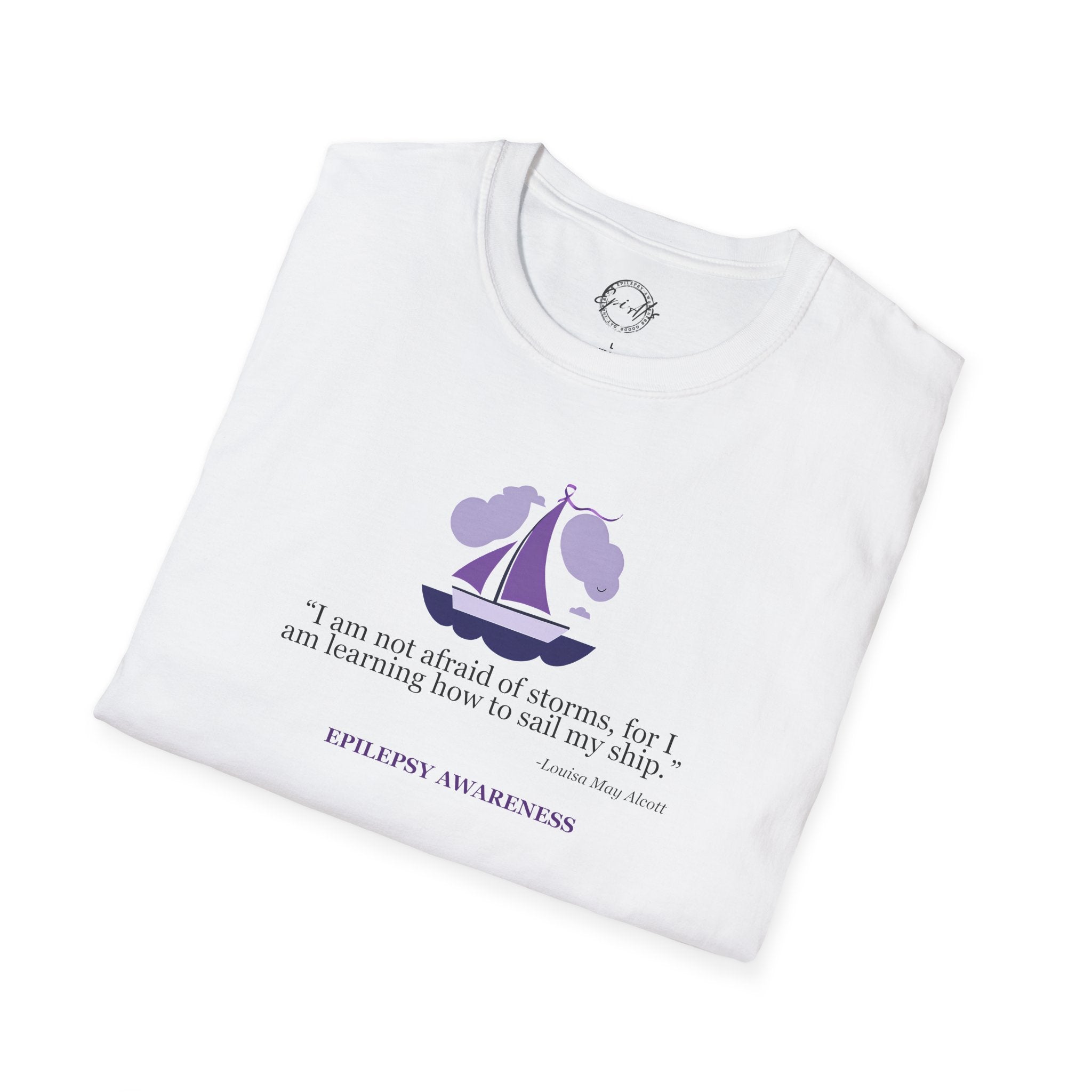 Epilepsy Awareness Quote T-Shirt - Unisex Softstyle Tee - Clothing, T-shirts - EpiAl's Shop