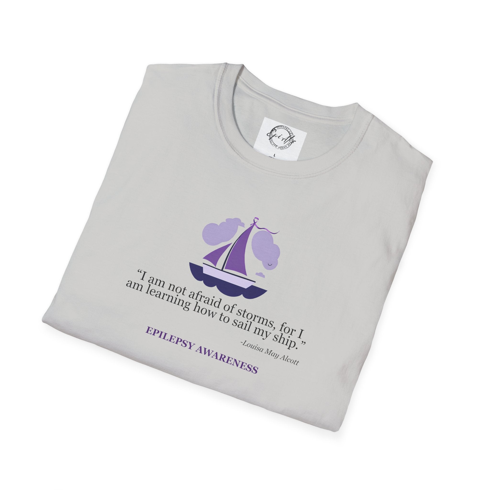 Epilepsy Awareness Quote T-Shirt - Unisex Softstyle Tee - Clothing, T-shirts - EpiAl's Shop