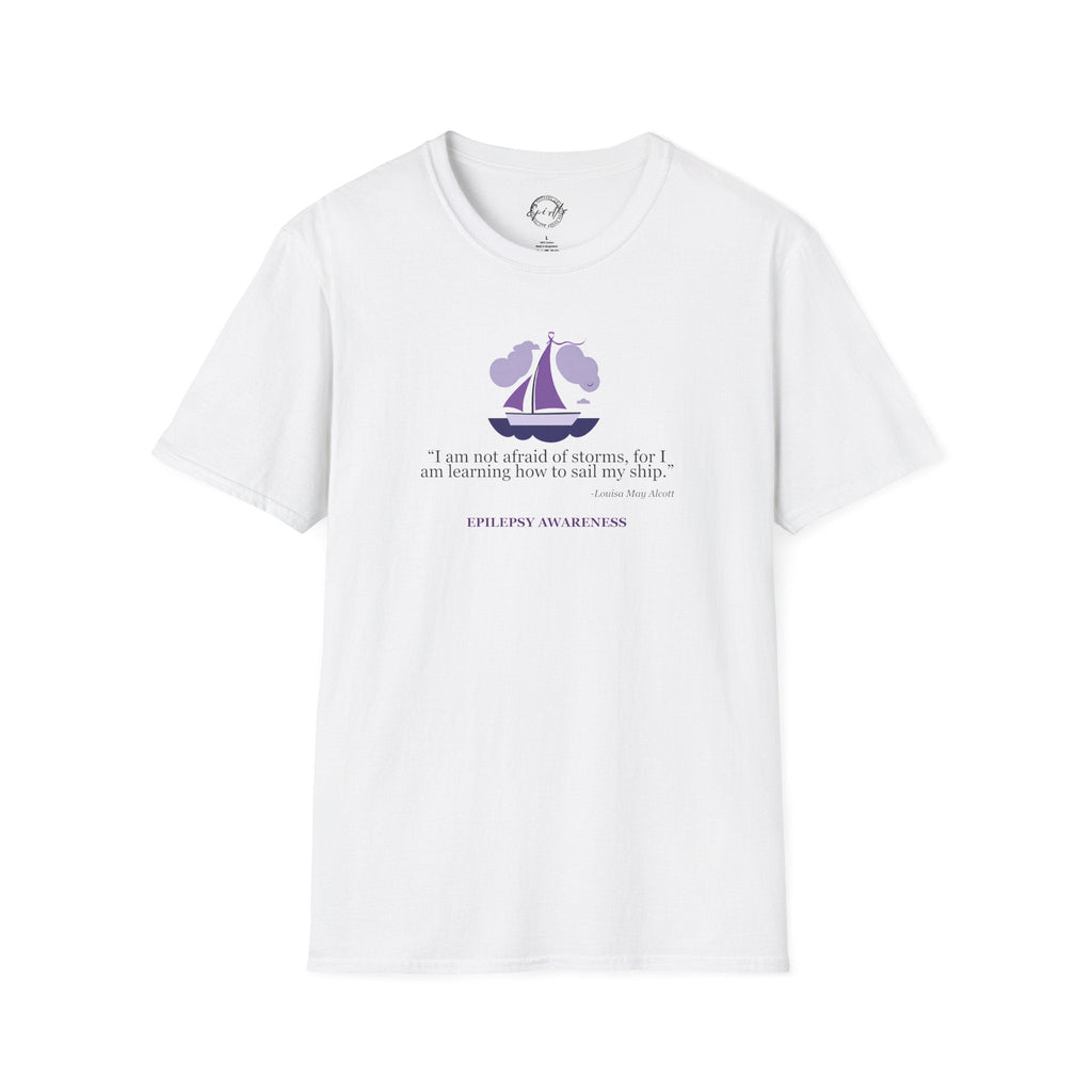 Epilepsy Awareness Quote T-Shirt - Unisex Softstyle Tee - Clothing, T-shirts - EpiAl's Shop