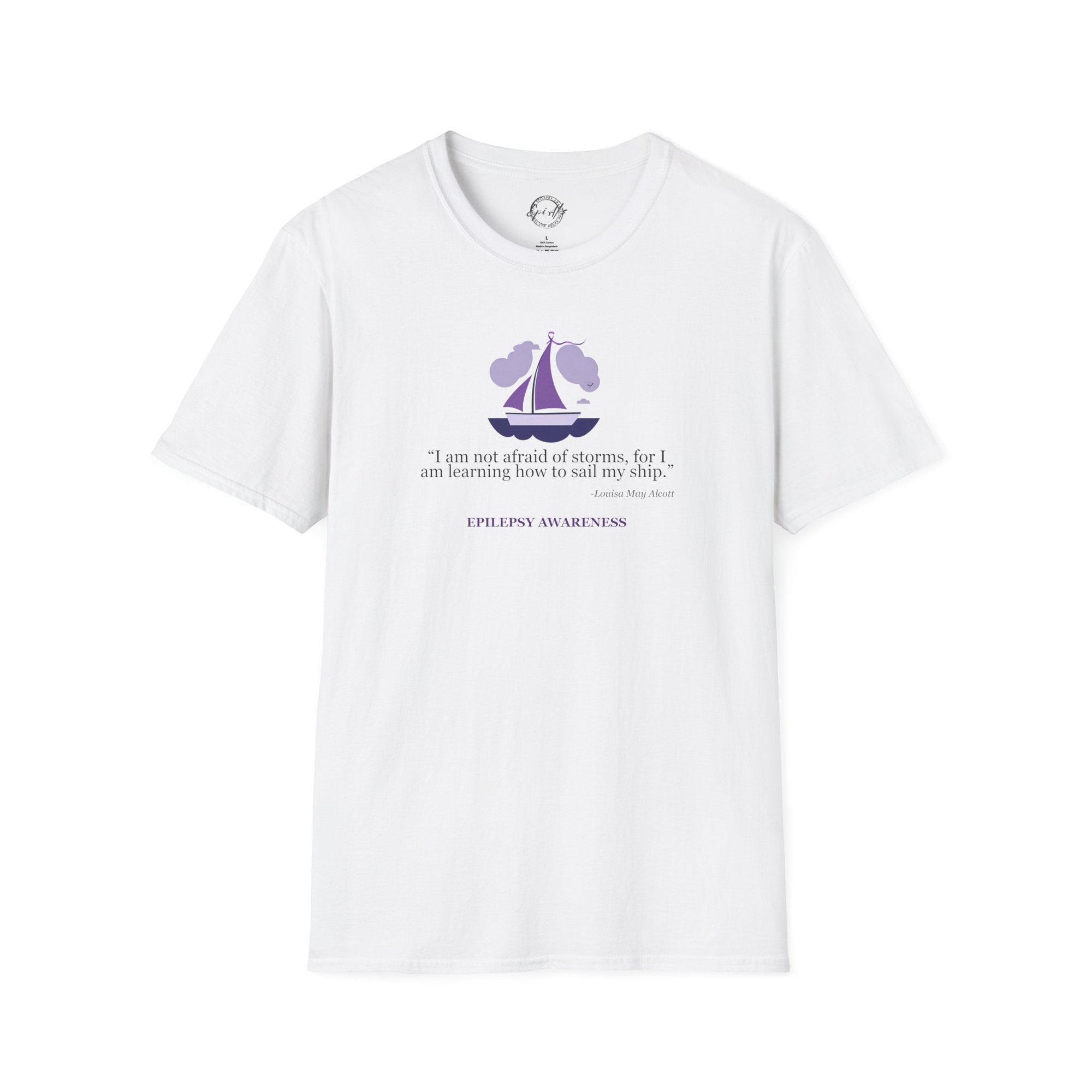 Epilepsy Awareness Quote T-Shirt - Unisex Softstyle Tee - Clothing, T-shirts - EpiAl's Shop