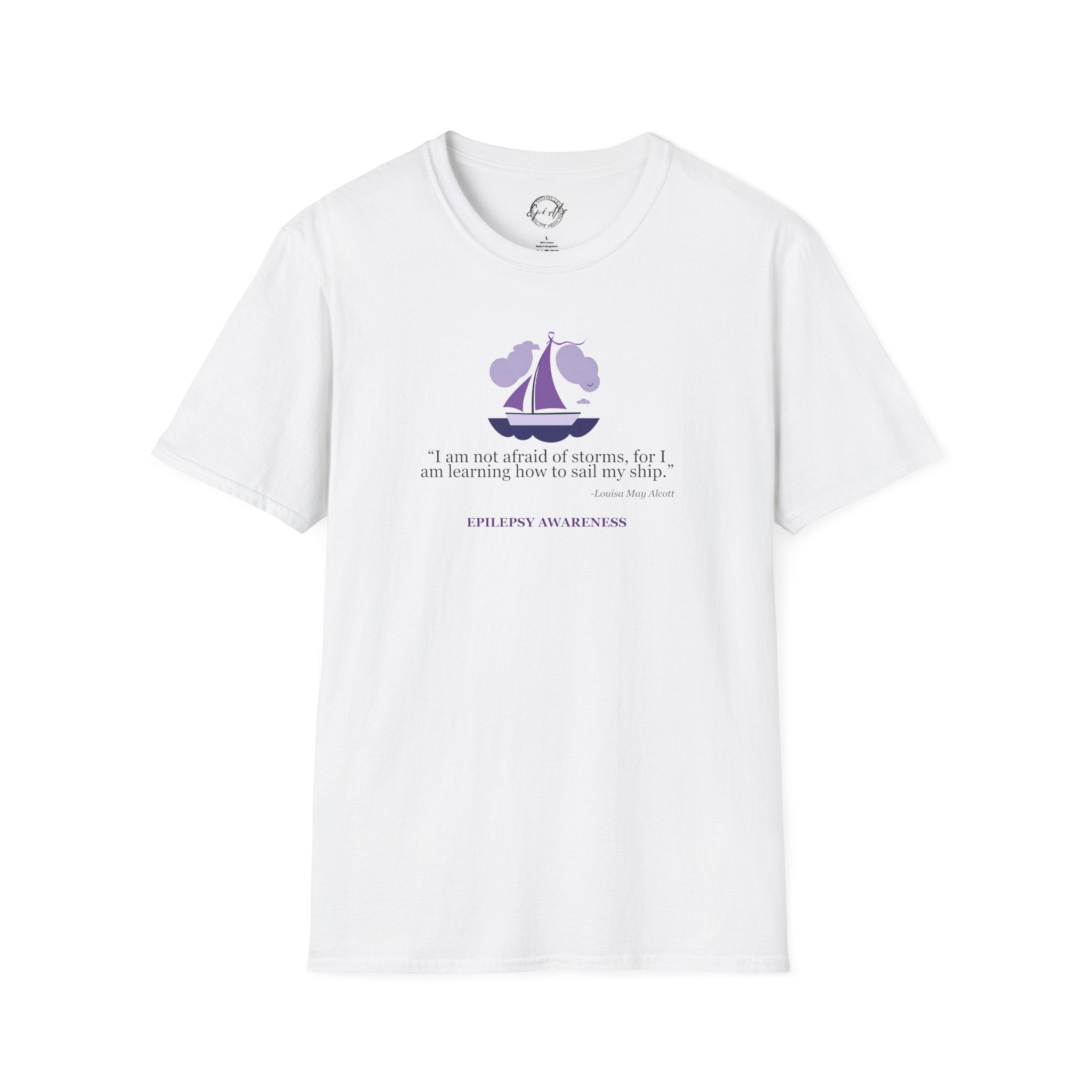 Epilepsy Awareness Quote T-Shirt - Unisex Softstyle Tee - Clothing, T-shirts - EpiAl's Shop