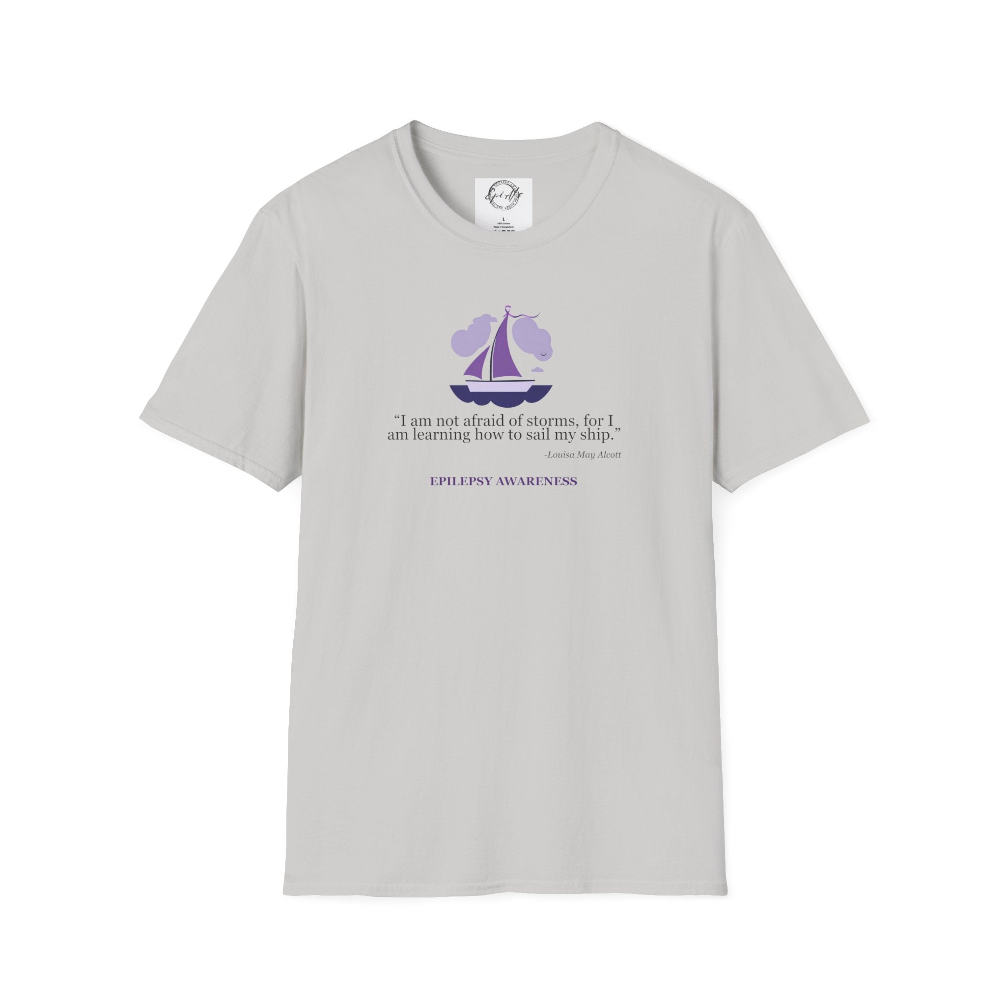 Epilepsy Awareness Quote T-Shirt - Unisex Softstyle Tee - Clothing, T-shirts - EpiAl's Shop