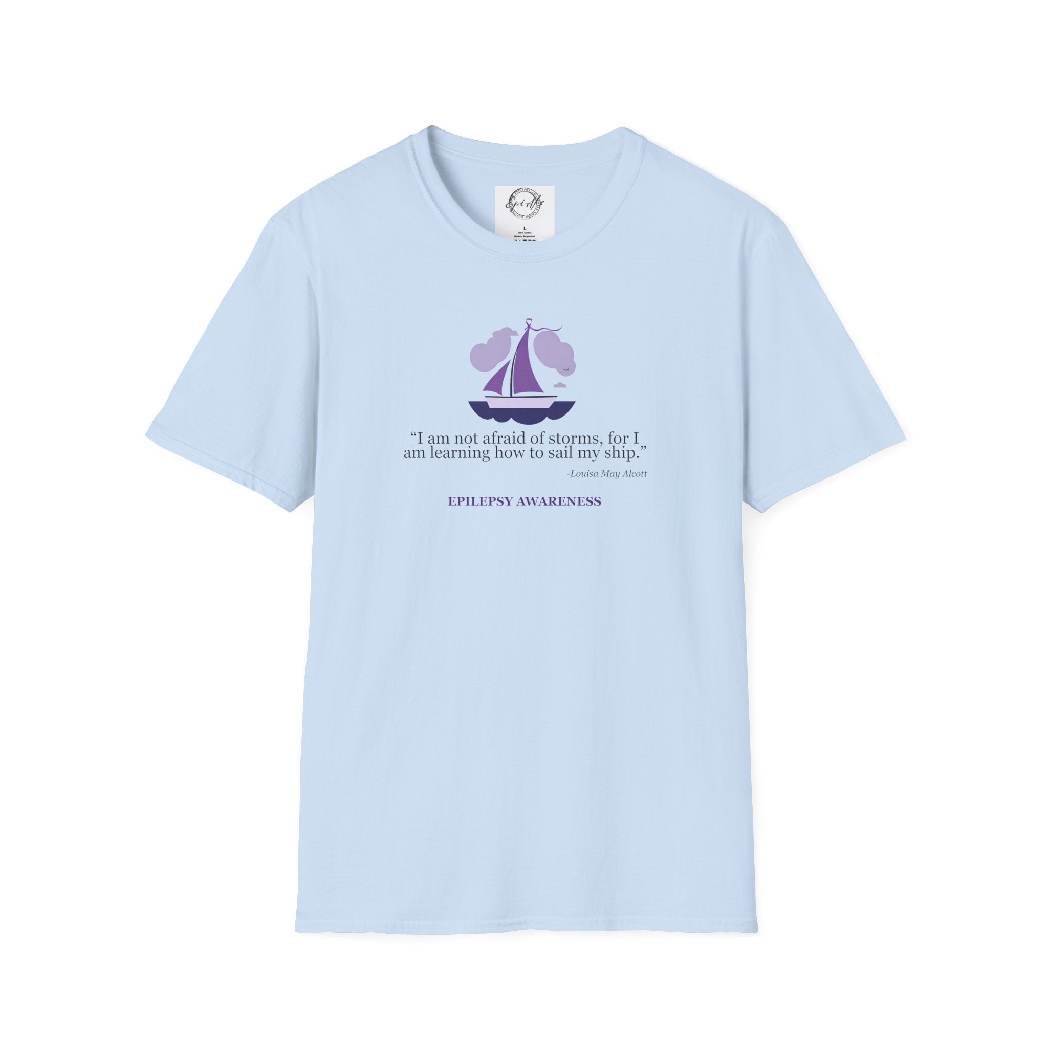 Epilepsy Awareness Quote T-Shirt - Unisex Softstyle Tee - Clothing, T-shirts - EpiAl's Shop