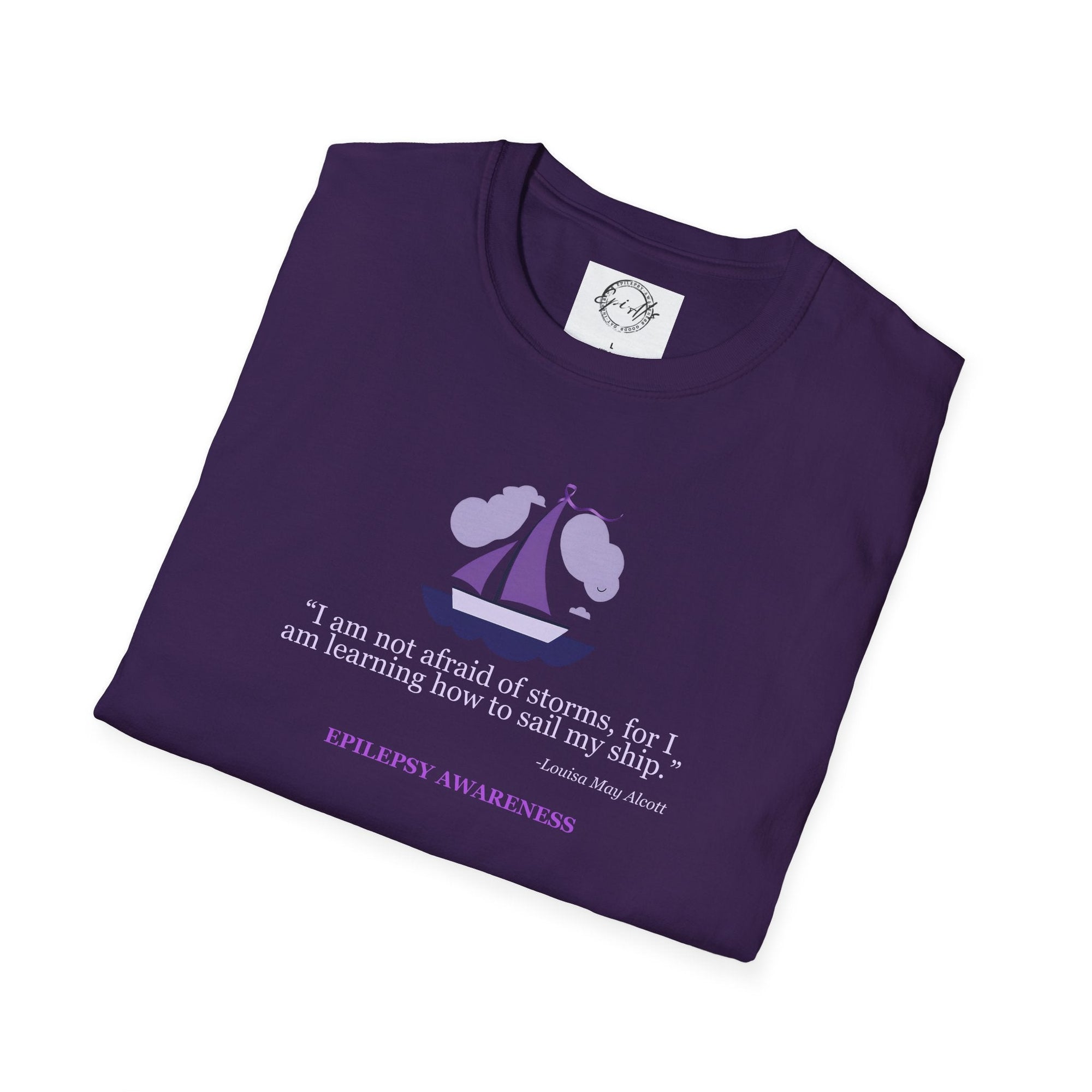 Epilepsy Awareness Quote T-Shirt - Unisex Softstyle Tee - Clothing, T-shirts - EpiAl's Shop