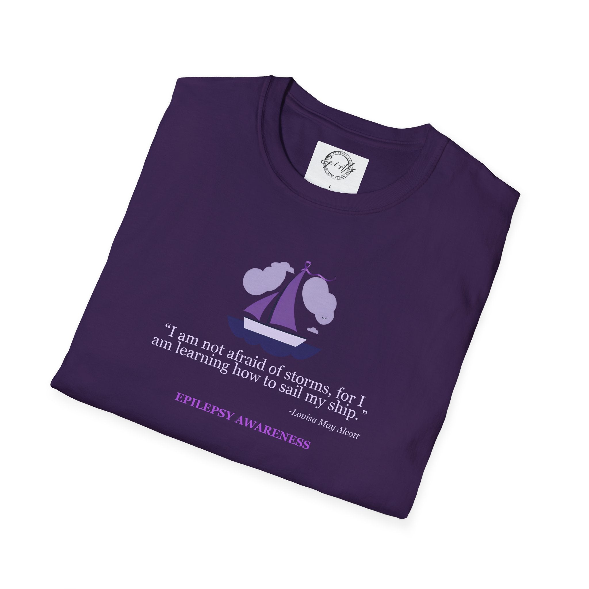Epilepsy Awareness Quote T-Shirt - Unisex Softstyle Tee - Clothing, T-shirts - EpiAl's Shop