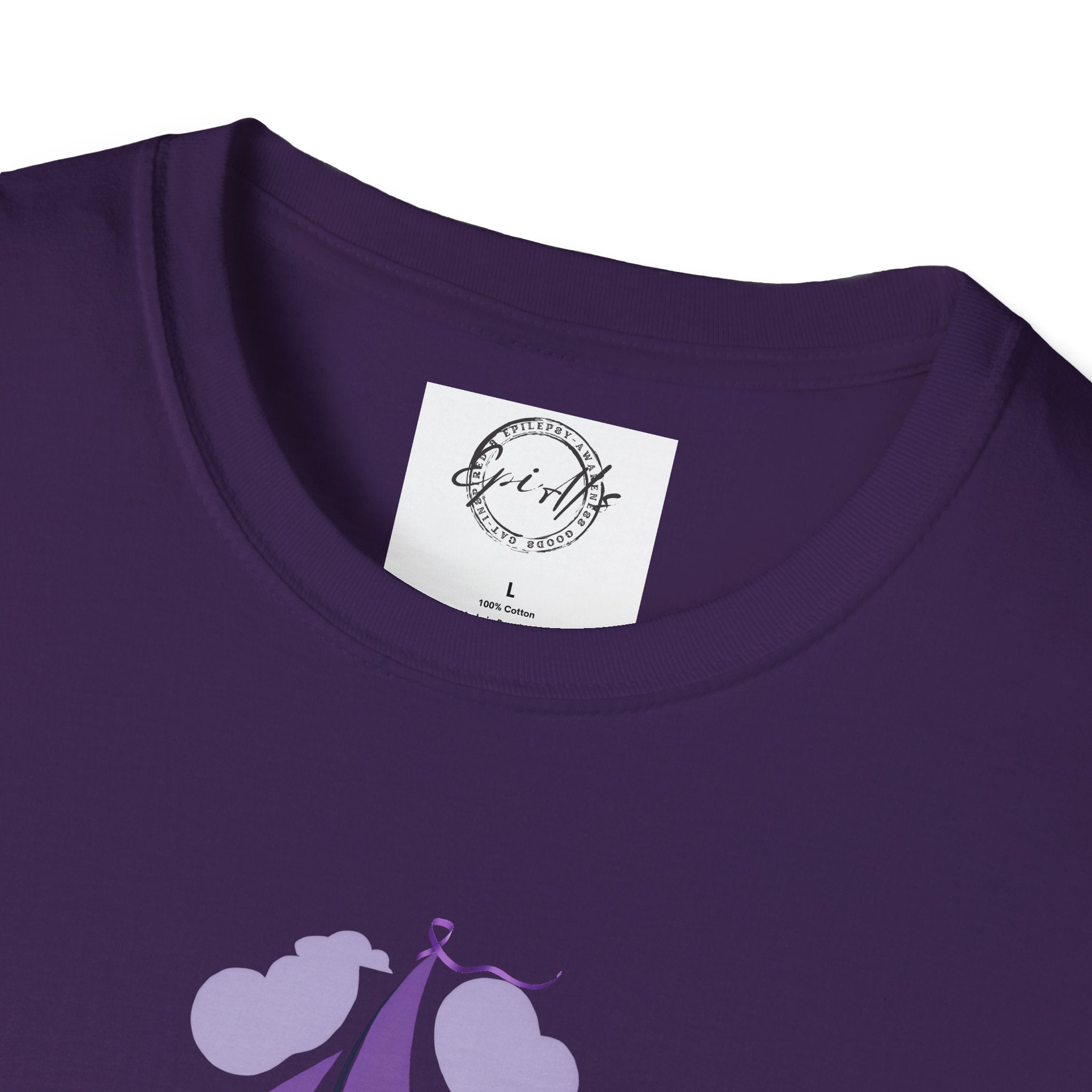 Epilepsy Awareness Quote T-Shirt - Unisex Softstyle Tee - Clothing, T-shirts - EpiAl's Shop