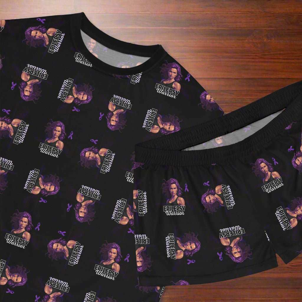 Epilepsy Awareness Relaxed Women's Pajama Set - Clothing, Pajamas - EpiAl's Shop