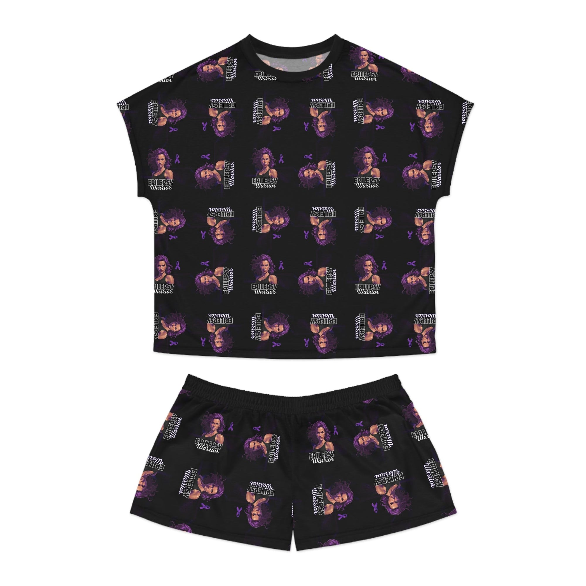 Epilepsy Awareness Relaxed Women's Pajama Set - Clothing, Pajamas - EpiAl's Shop