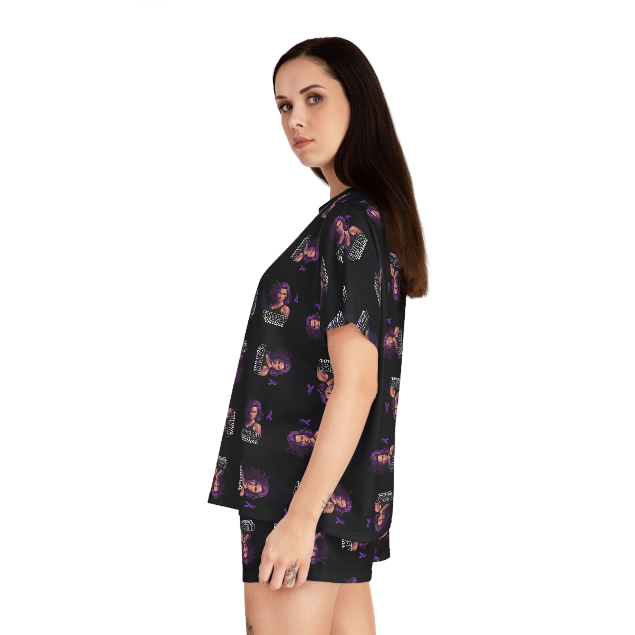 Epilepsy Awareness Relaxed Women's Pajama Set - Clothing, Pajamas - EpiAl's Shop