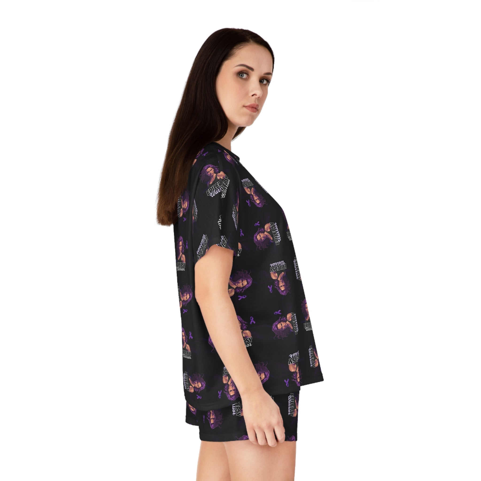 Epilepsy Awareness Relaxed Women's Pajama Set - Clothing, Pajamas - EpiAl's Shop