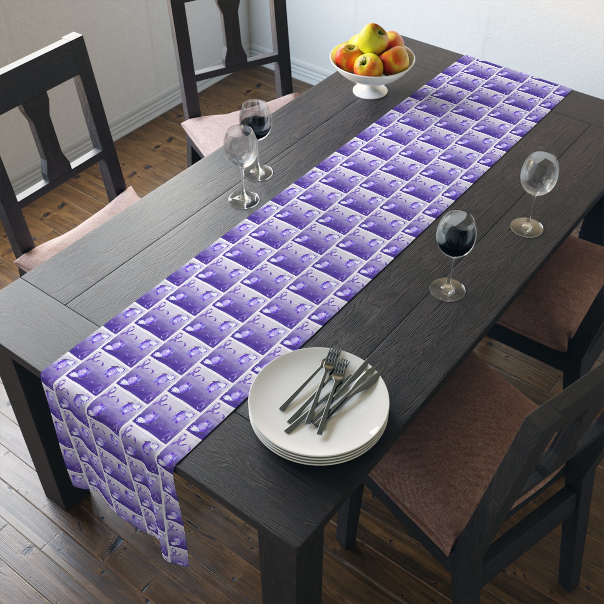 Epilepsy Awareness Table Runner - Decor, Dining, Table Decor - EpiAl's Shop
