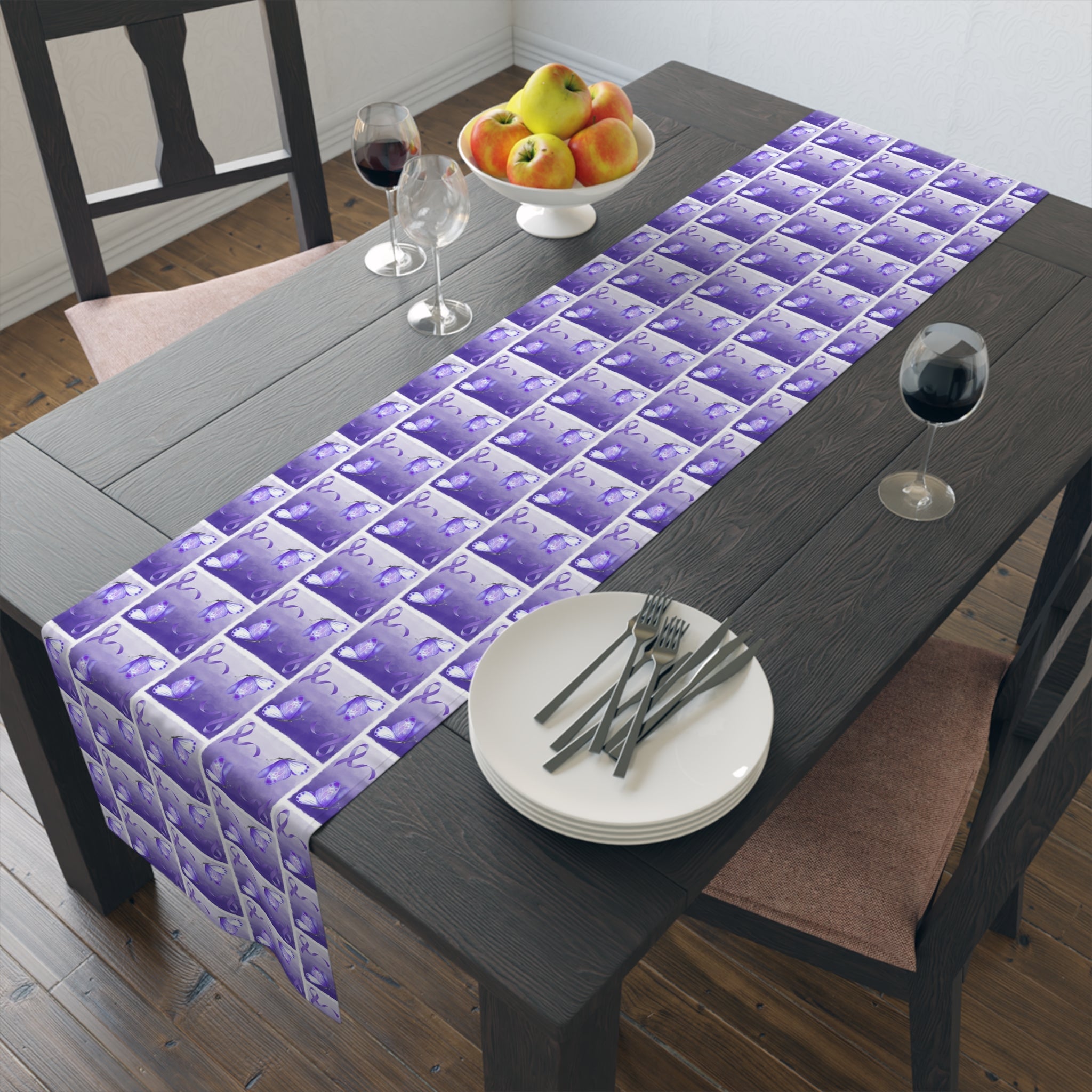 Epilepsy Awareness Table Runner - Decor, Dining, Table Decor - EpiAl's Shop