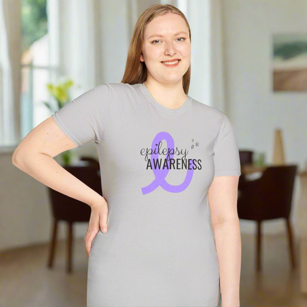 Epilepsy Awareness Unisex Softstyle T-Shirt - Clothing, T-shirts - EpiAl's Shop