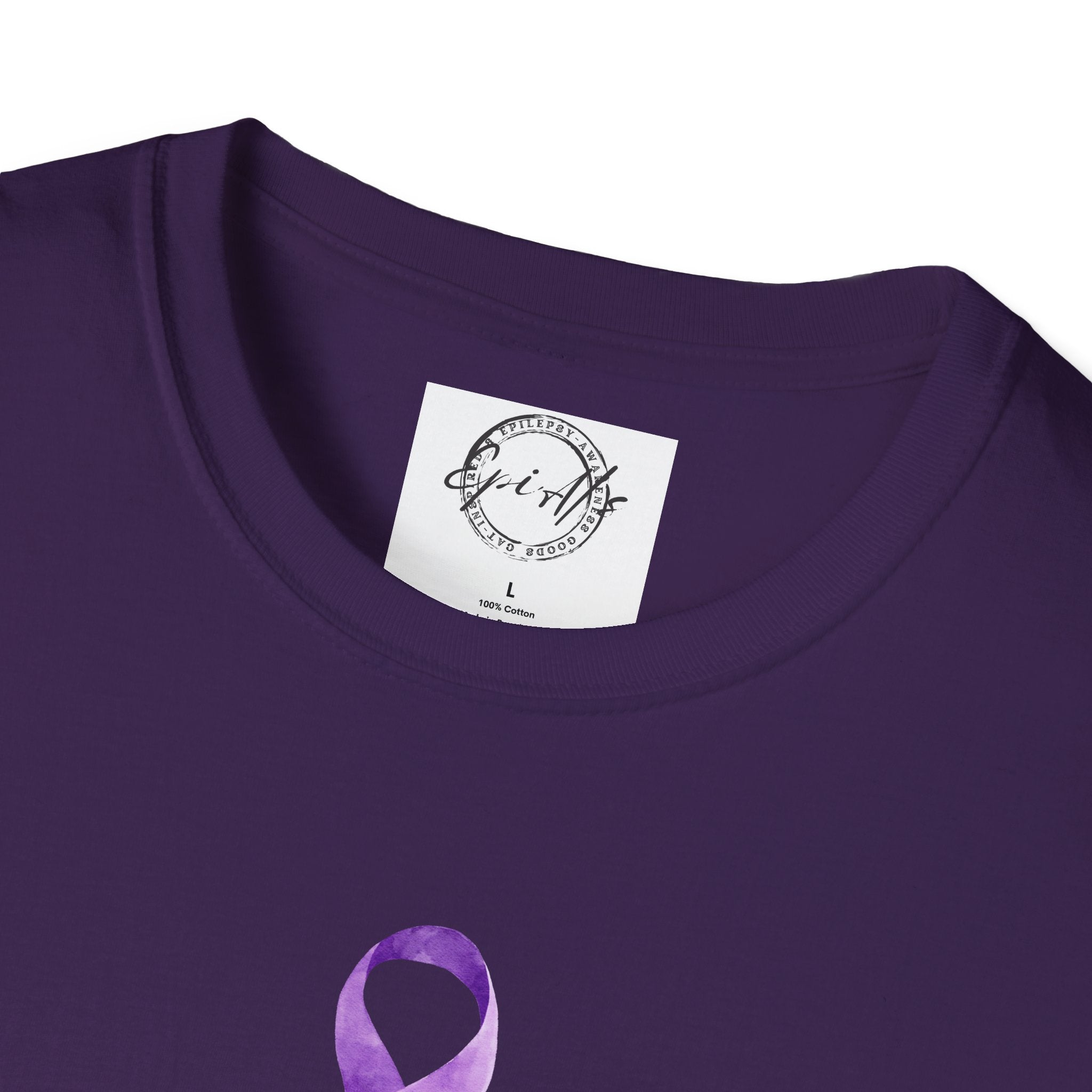 Epilepsy Awareness Unisex Softstyle T-Shirt - Spread Awareness & Compassion - Clothing, T-shirts - EpiAl's Shop