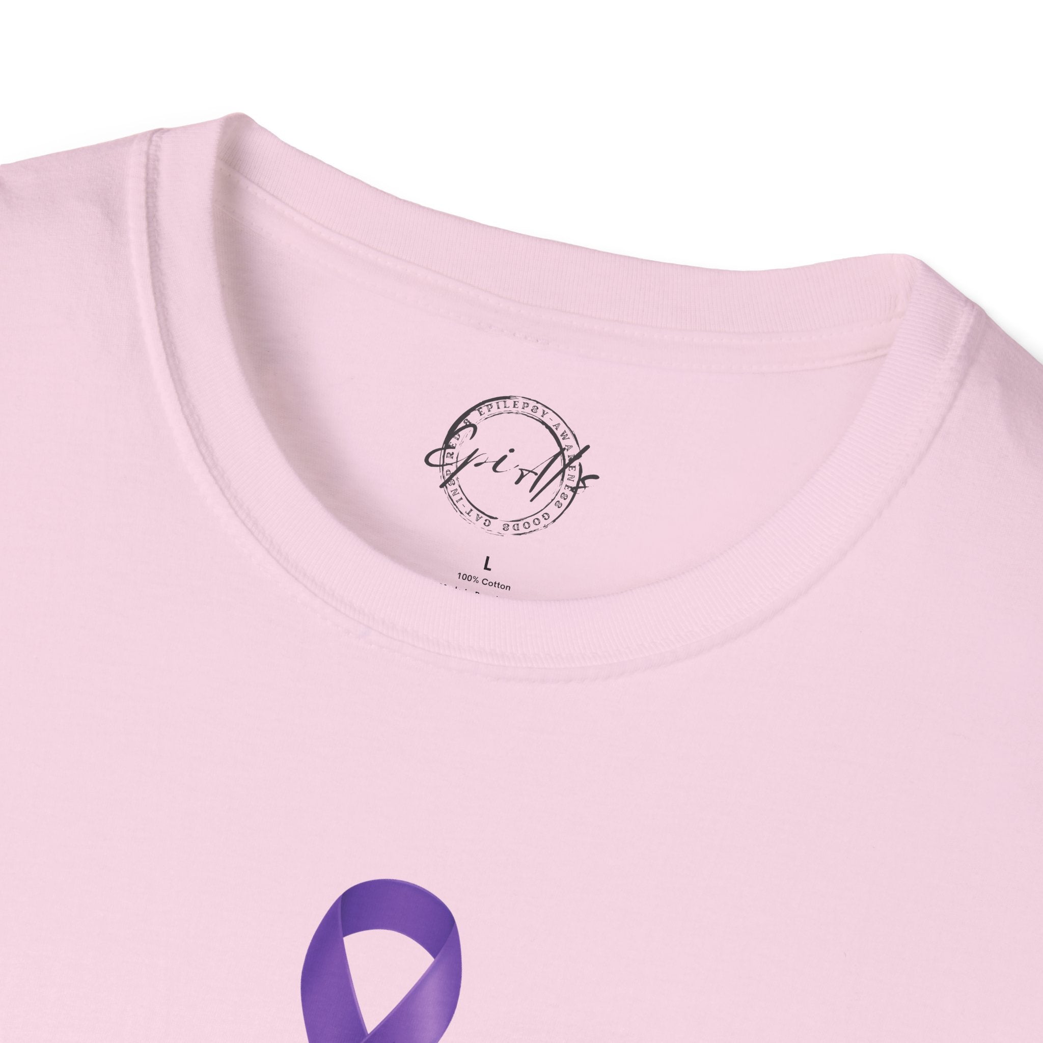 Epilepsy Awareness Unisex Softstyle T-Shirt - Spread Awareness & Compassion - Clothing, T-shirts - EpiAl's Shop