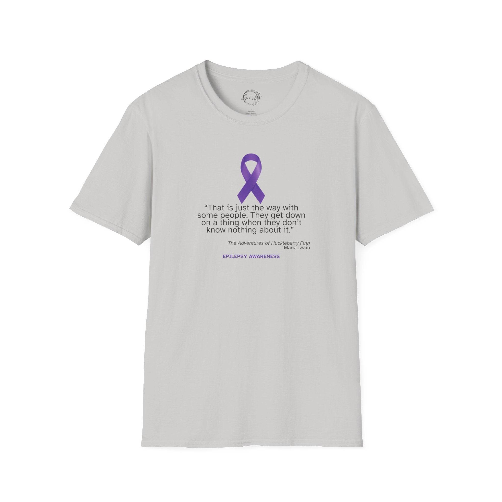 Epilepsy Awareness Unisex Softstyle T-Shirt - Spread Awareness & Compassion - Clothing, T-shirts - EpiAl's Shop