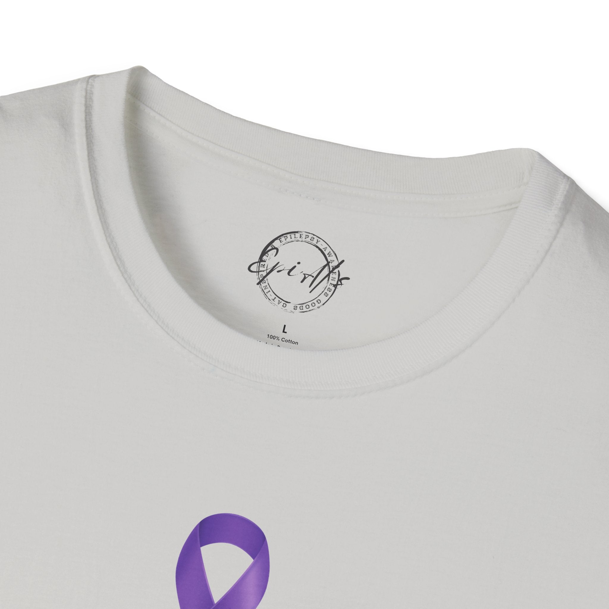 Epilepsy Awareness Unisex Softstyle T-Shirt - Spread Awareness & Compassion - Clothing, T-shirts - EpiAl's Shop