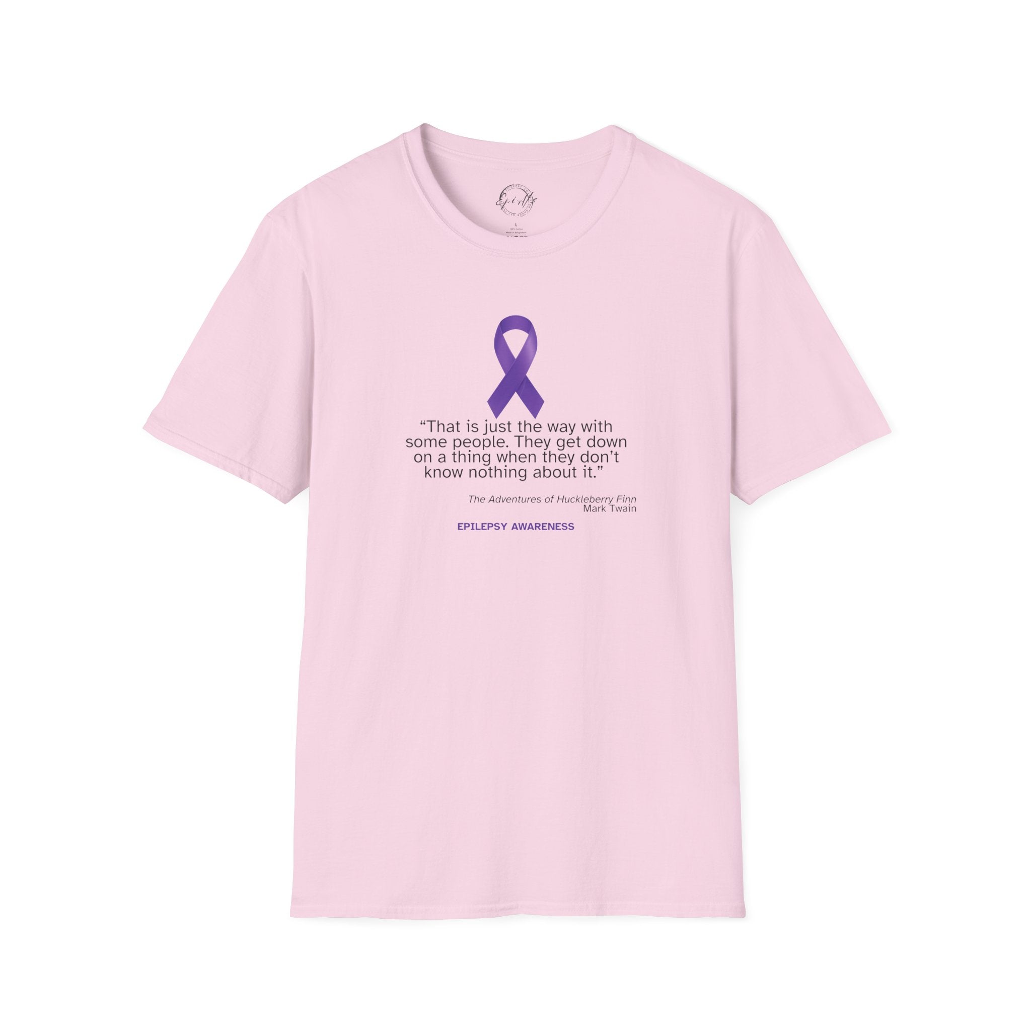 Epilepsy Awareness Unisex Softstyle T-Shirt - Spread Awareness & Compassion - Clothing, T-shirts - EpiAl's Shop